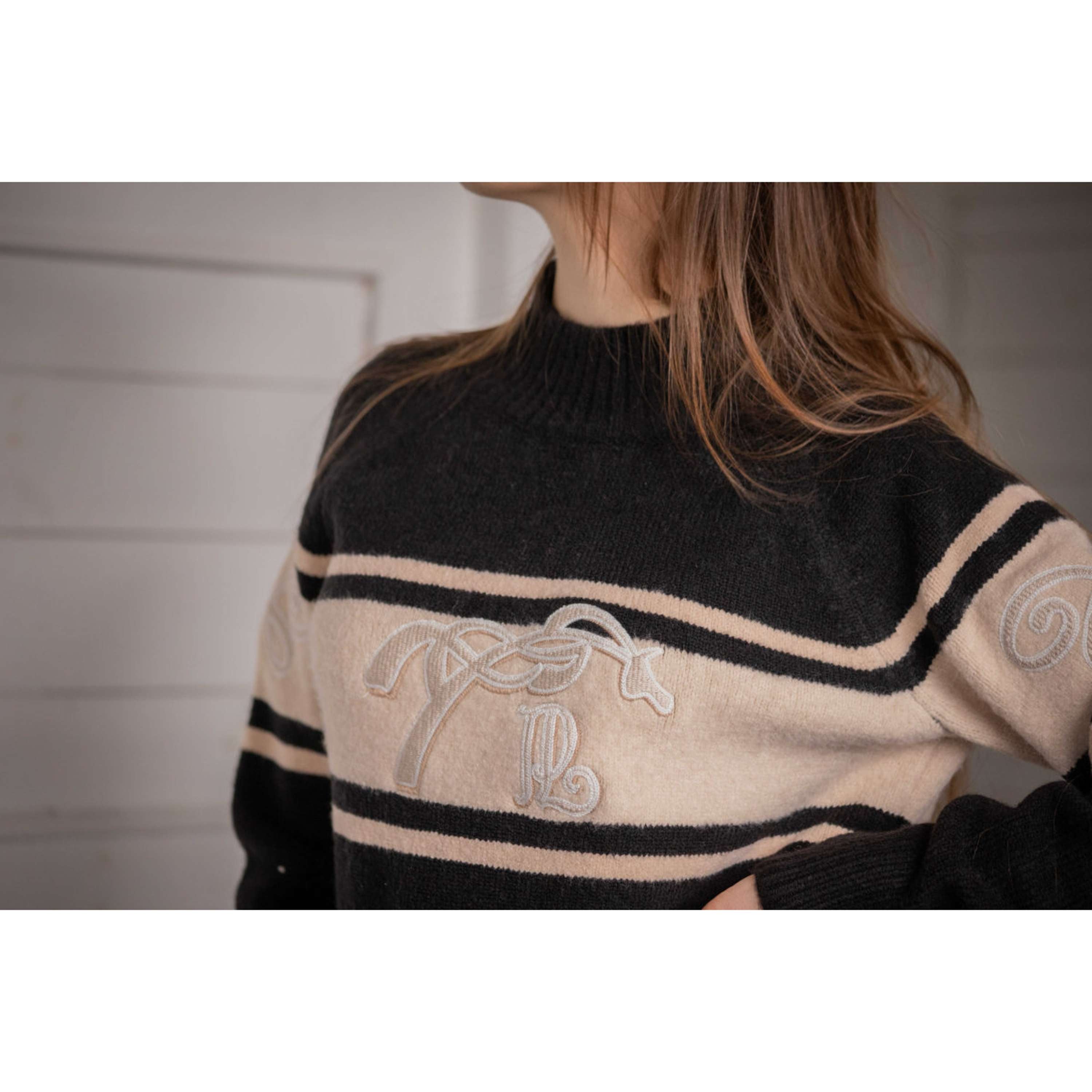 Pénélope Sweater Noris Black/Camel