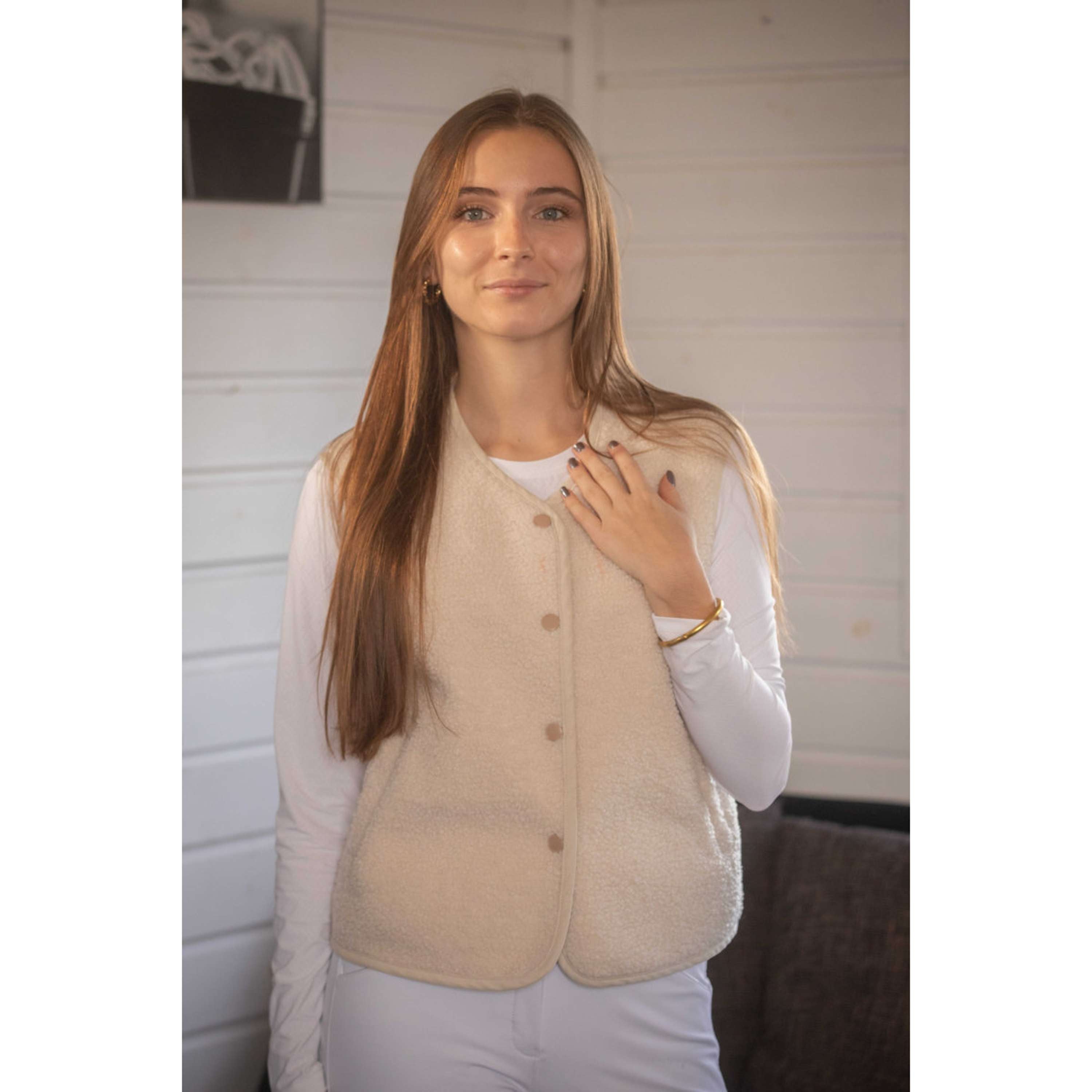 Pénélope Waistcoat Charline Ecru