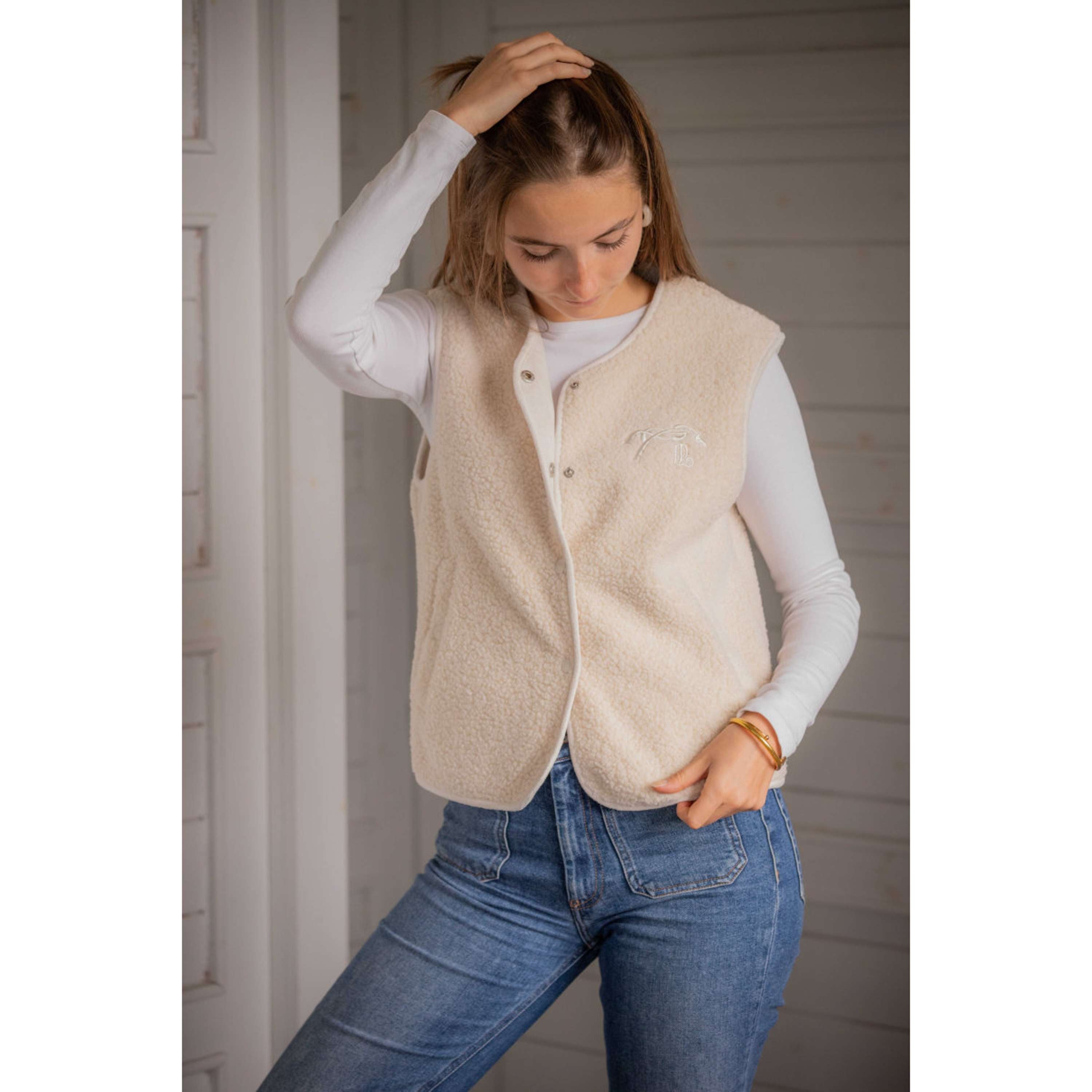 Pénélope Waistcoat Charline Ecru