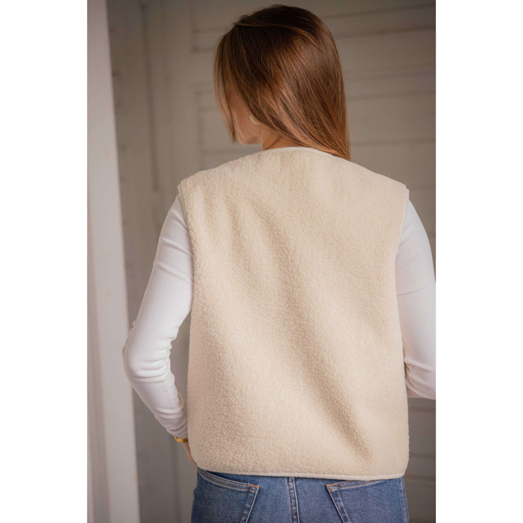 Pénélope Waistcoat Charline Ecru