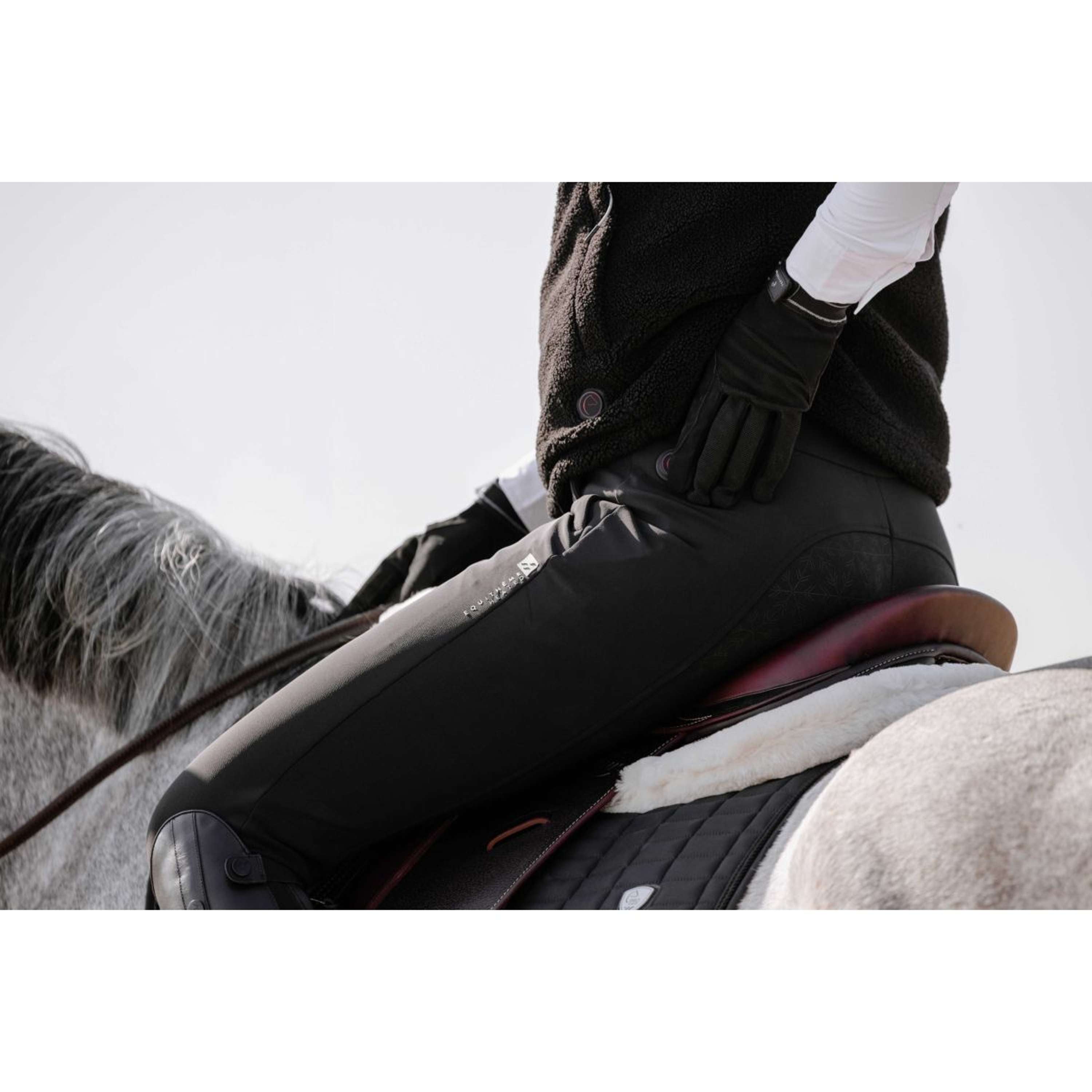 EQUITHÈME Breeches Sierra Heated Full Grip Black