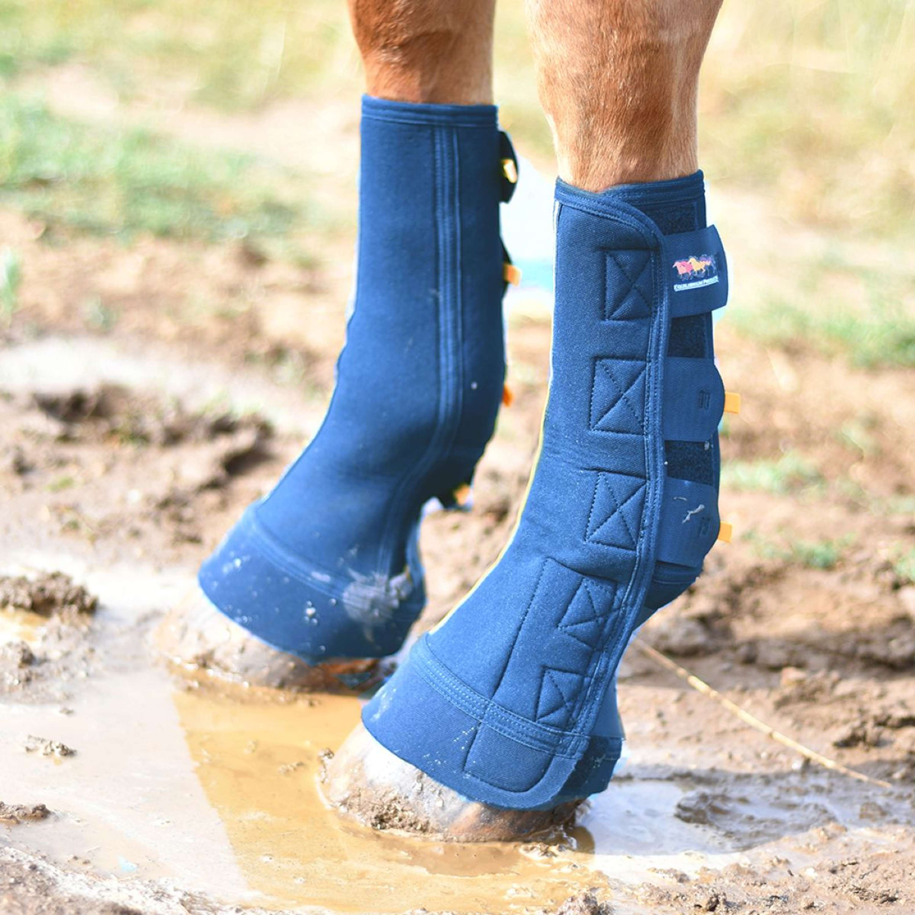 Equilibrium Leg Protectors Equi-Chaps Close Contact Navy
