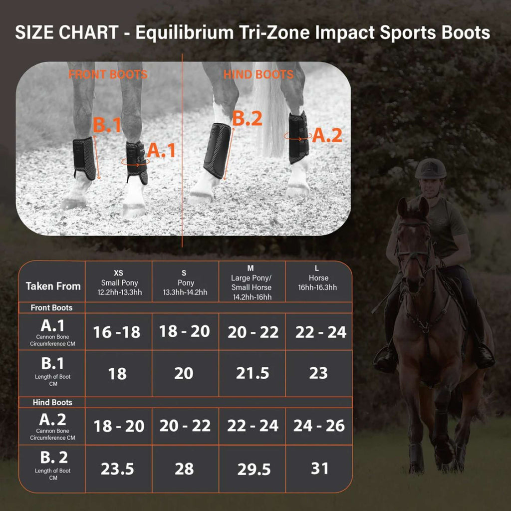 Equilibrium Leg Protectors Tri-Zone Impact Sports For Azure Blue