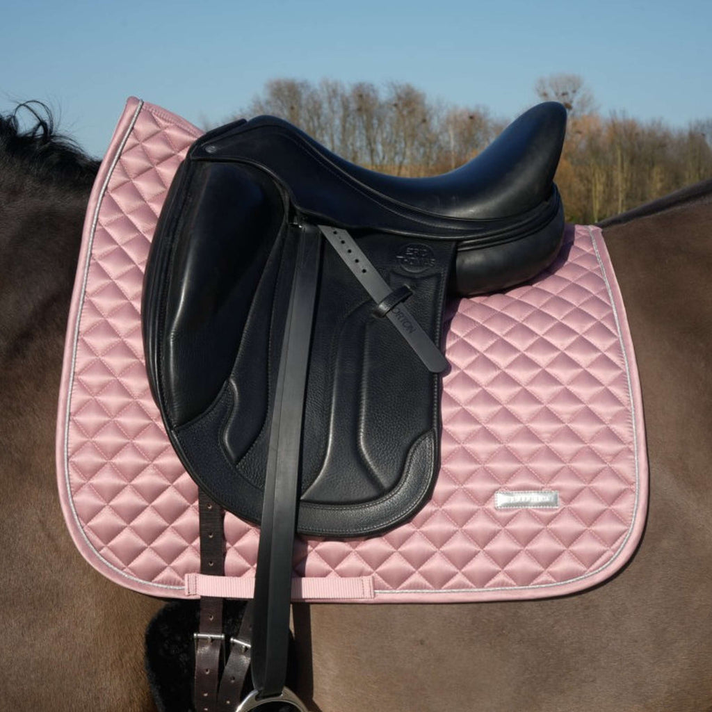 EQUITHÈME Saddlepad Nacre Dressage Pink