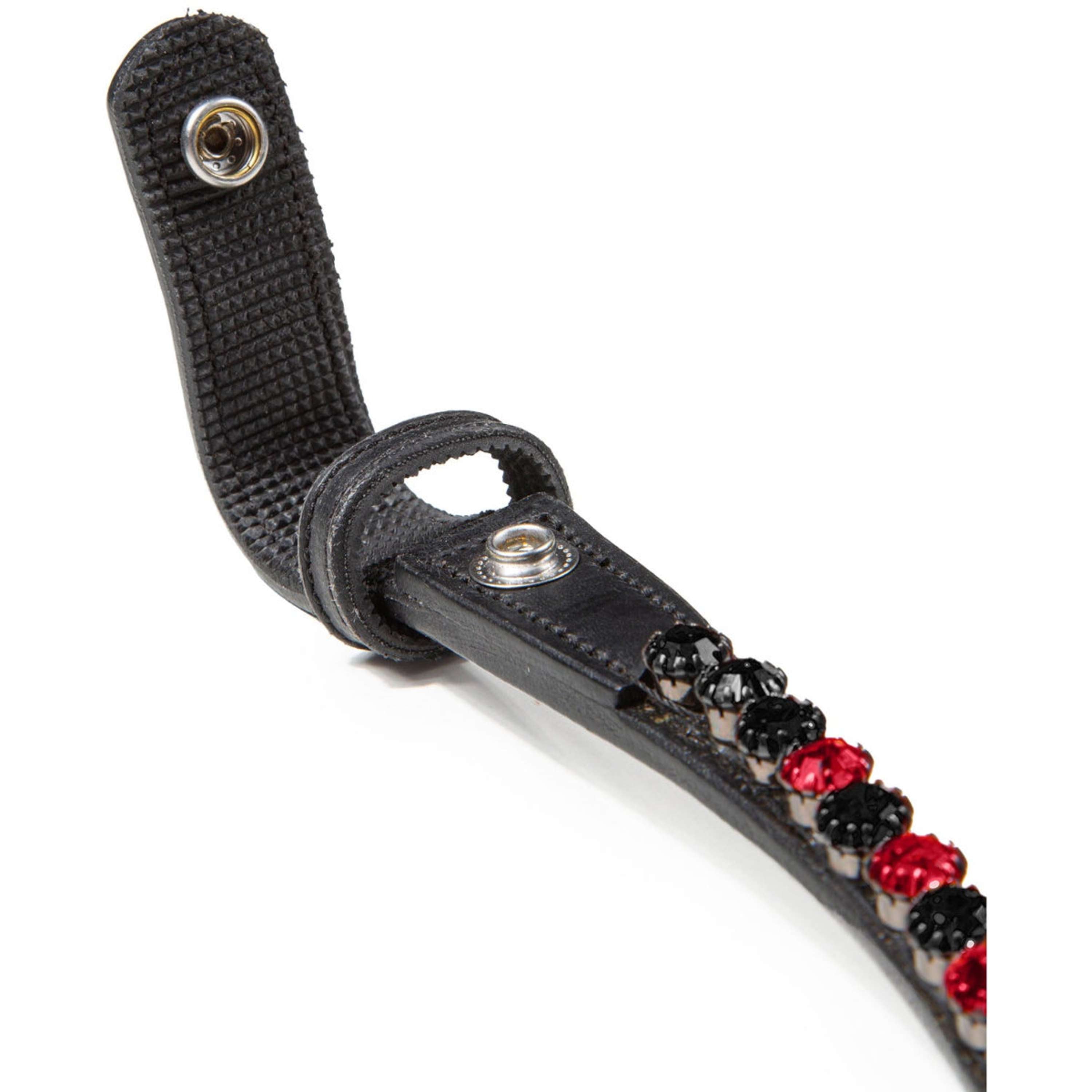 Equestrian Stockholm Browband Faded 8mm Merlot