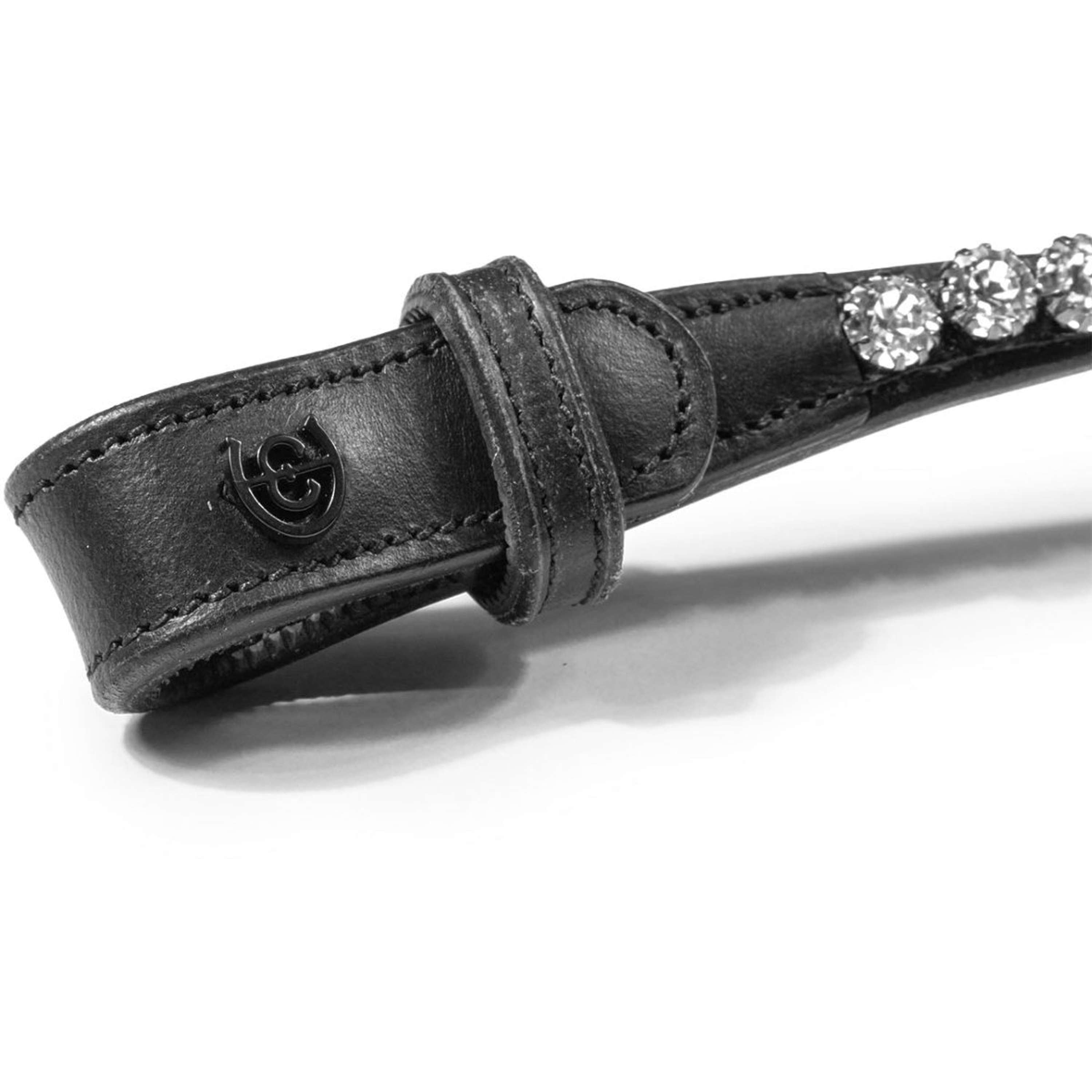 Equestrian Stockholm Browband Faded 8mm Crystal