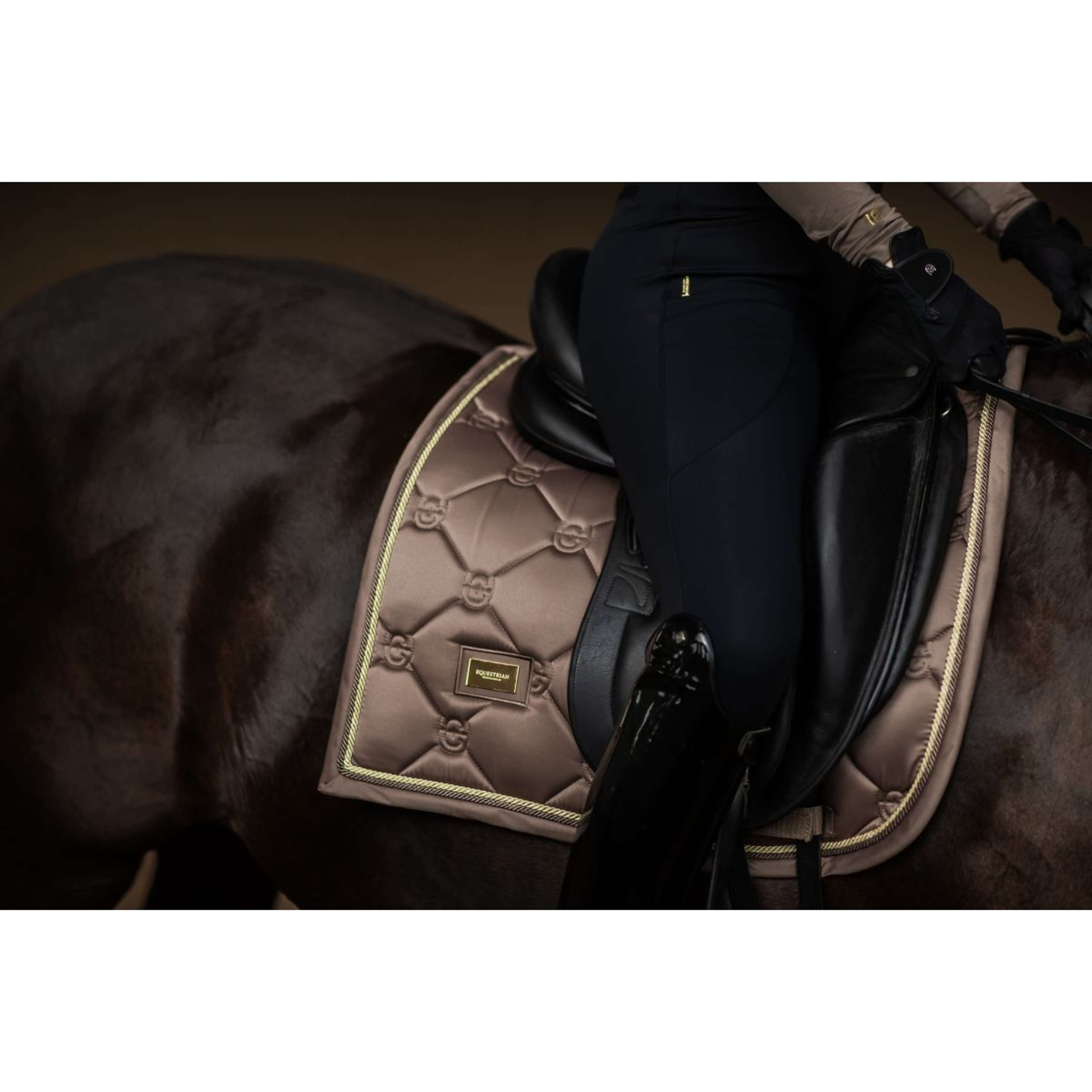 Equestrian Stockholm Saddlepad Dressage Champagne