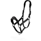 Equestrian Stockholm Halter Anatomic Fleece Black