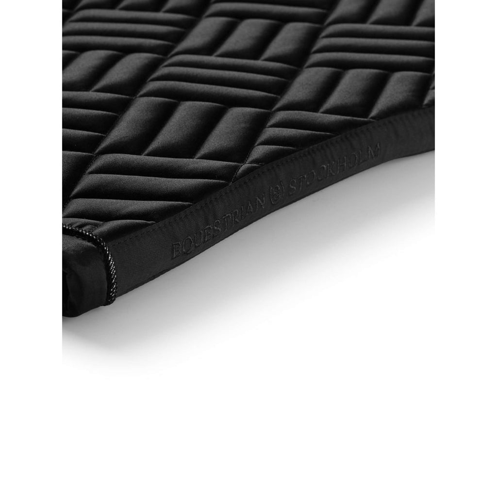 Equestrian Stockholm Saddlepad Modern Jumping Black