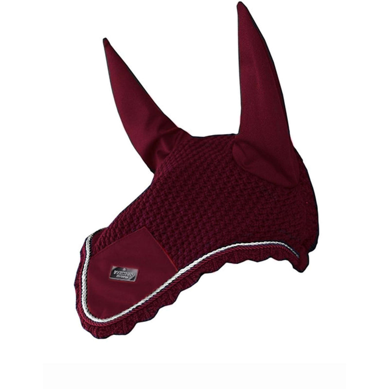 Equestrian Stockholm Ear Bonnet Bordeaux