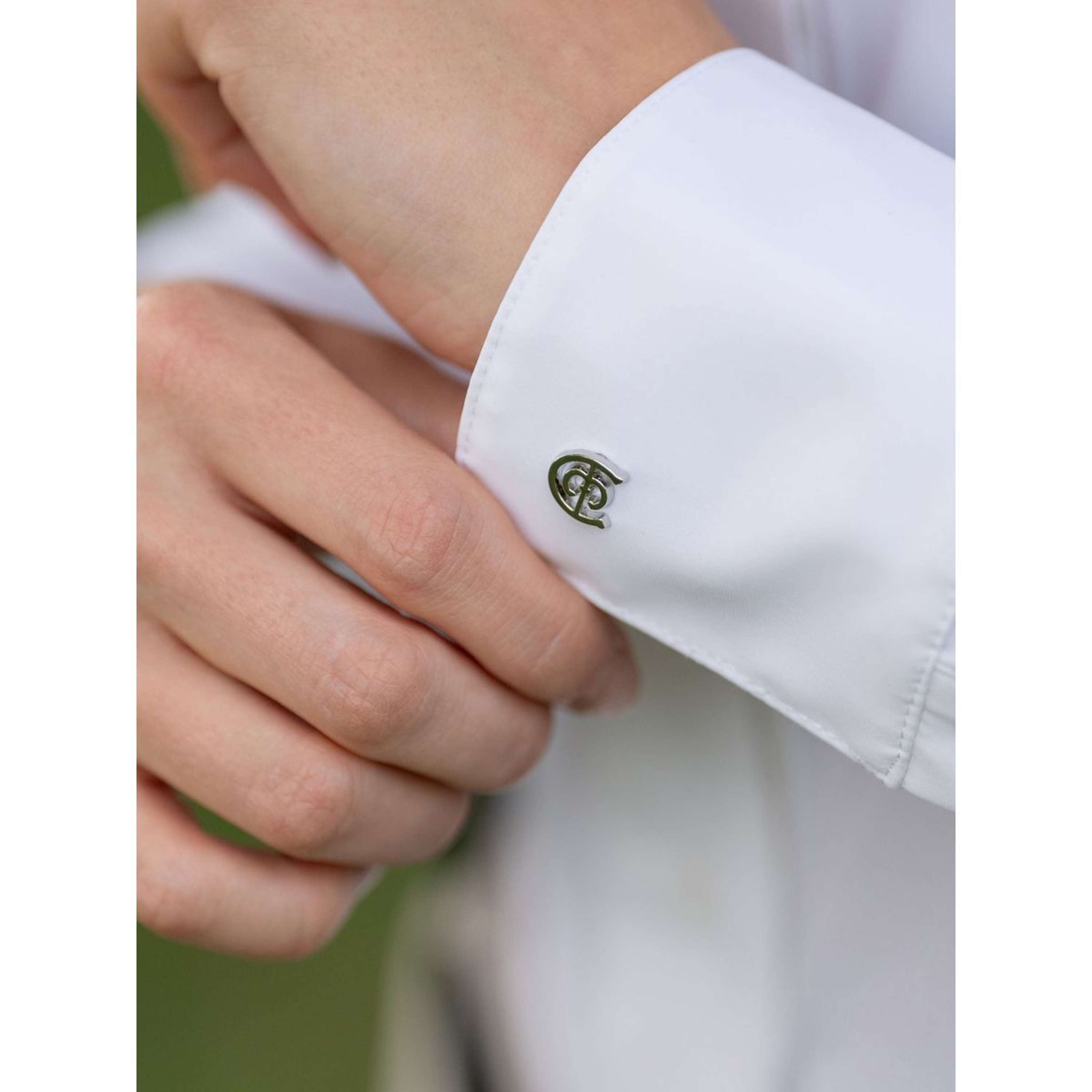 Equestrian Stockholm Competition Shirt Performance White