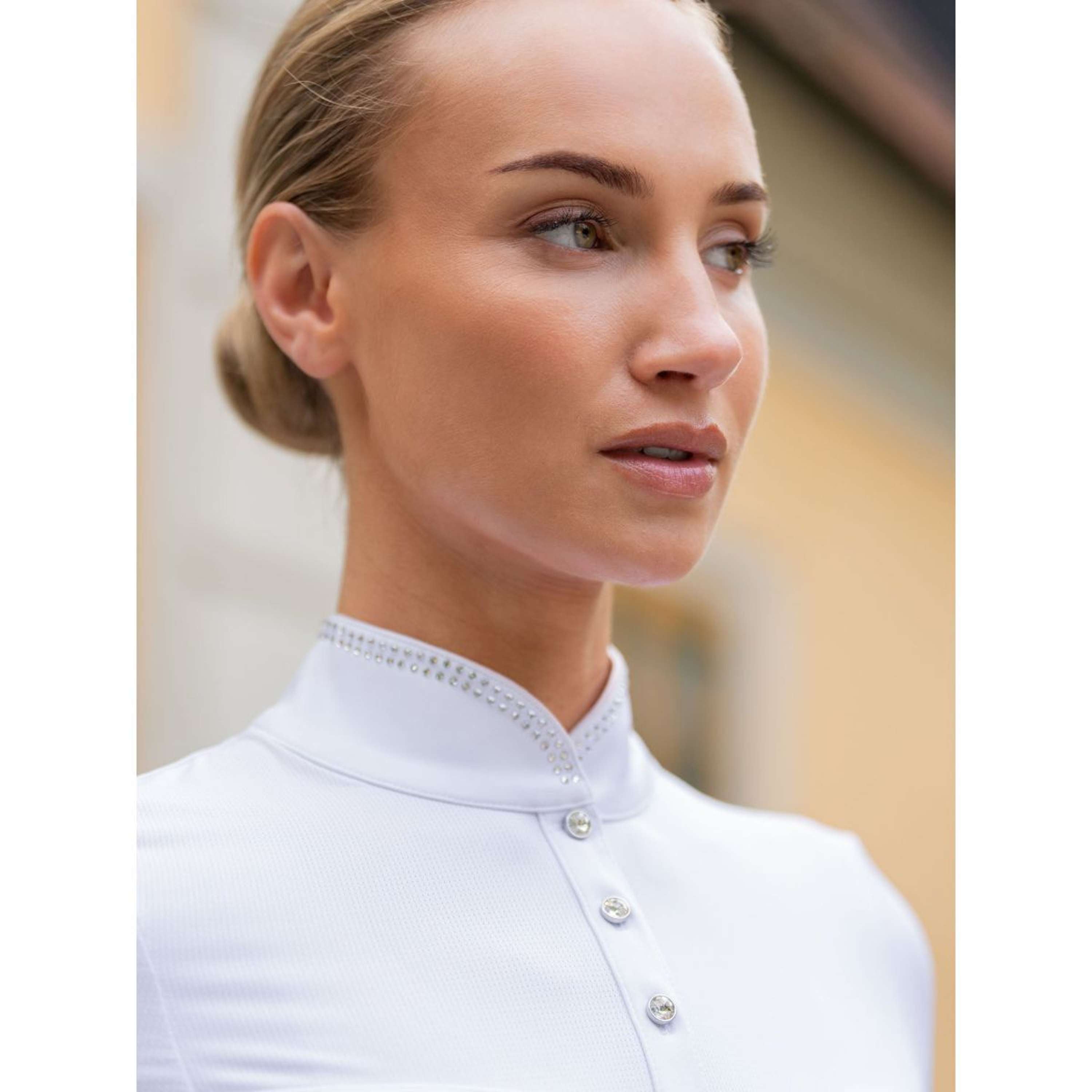 Equestrian Stockholm Competition Shirt Revenew White