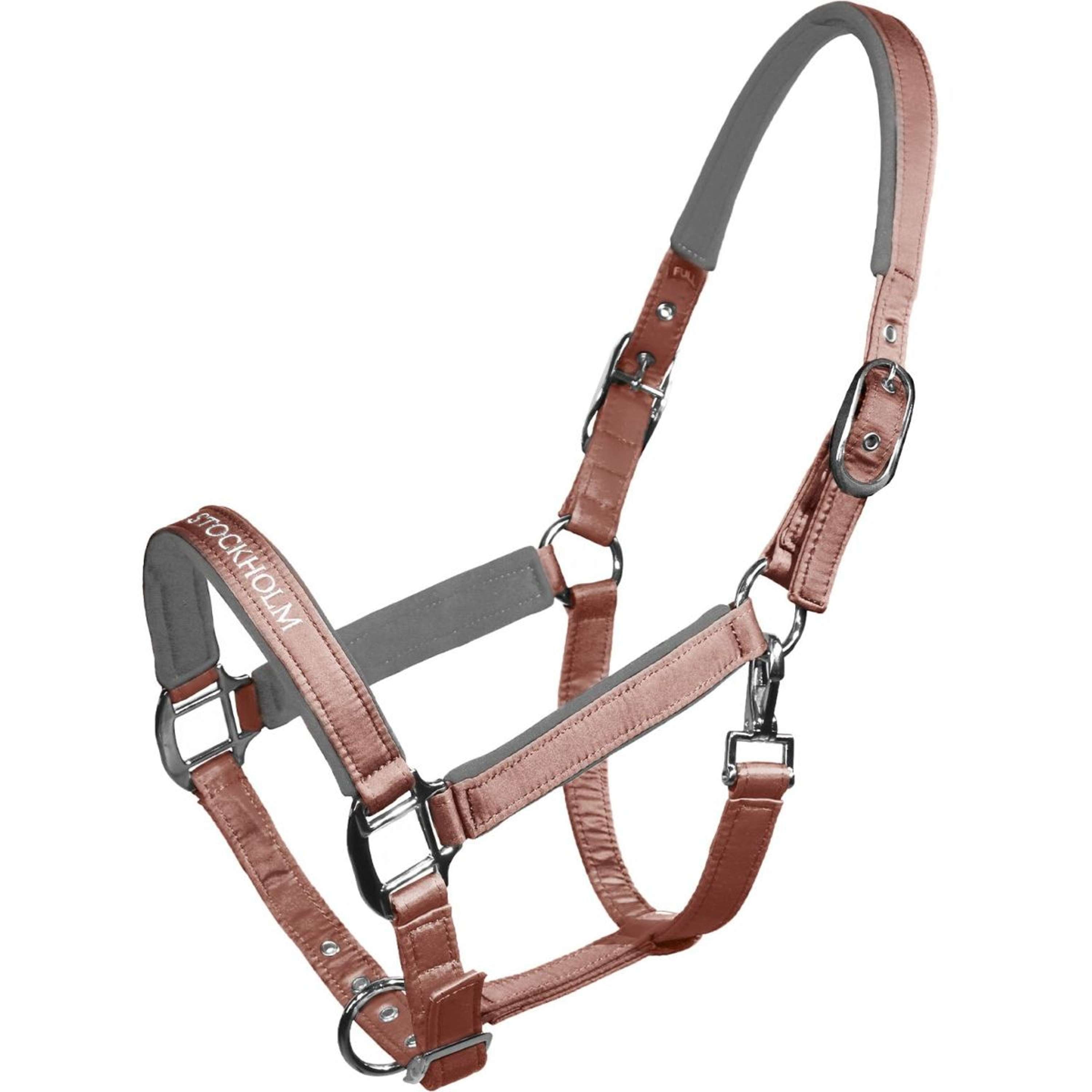 Equestrian Stockholm Halter Line Pink