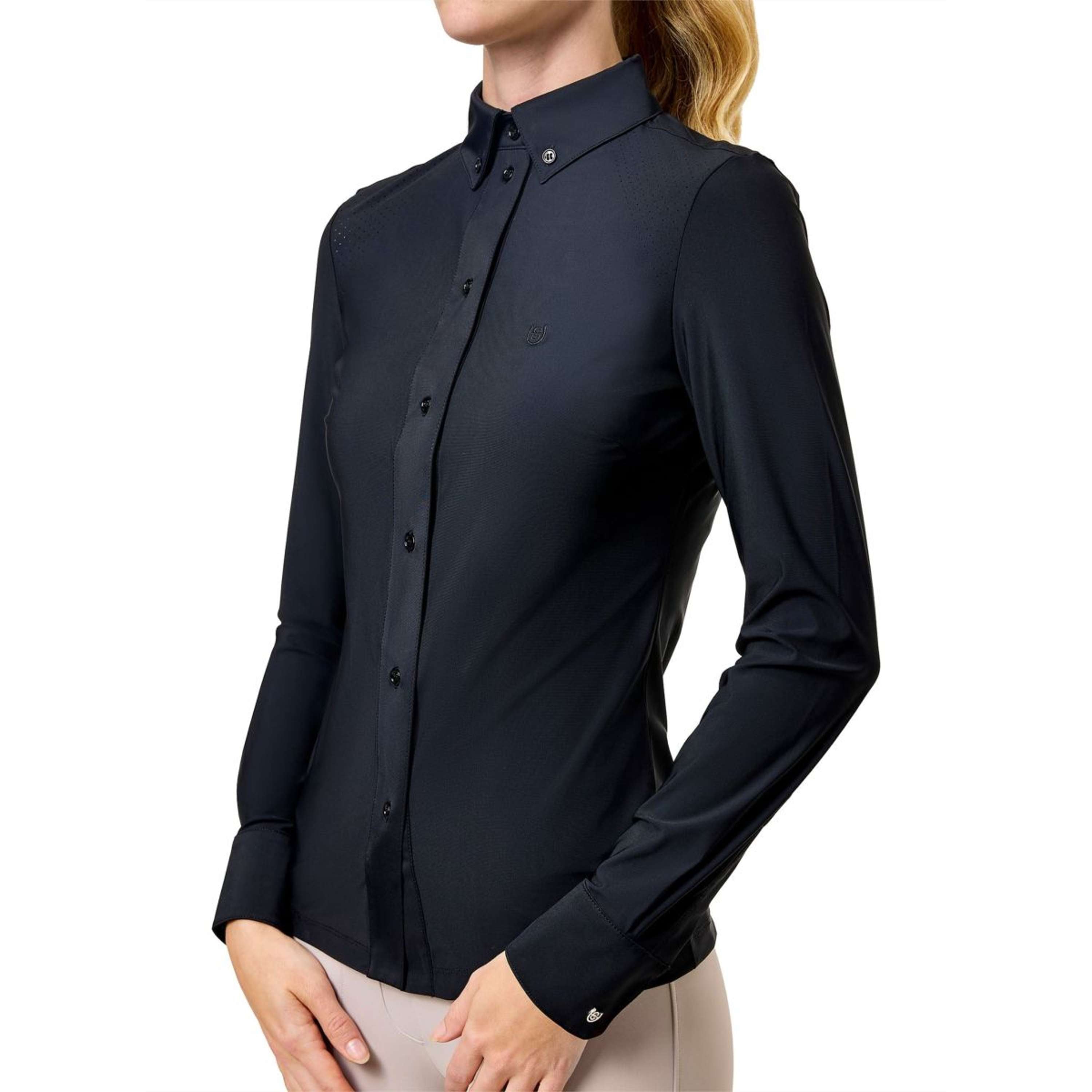 Equestrian Stockholm Competition Shirt Performance Black
