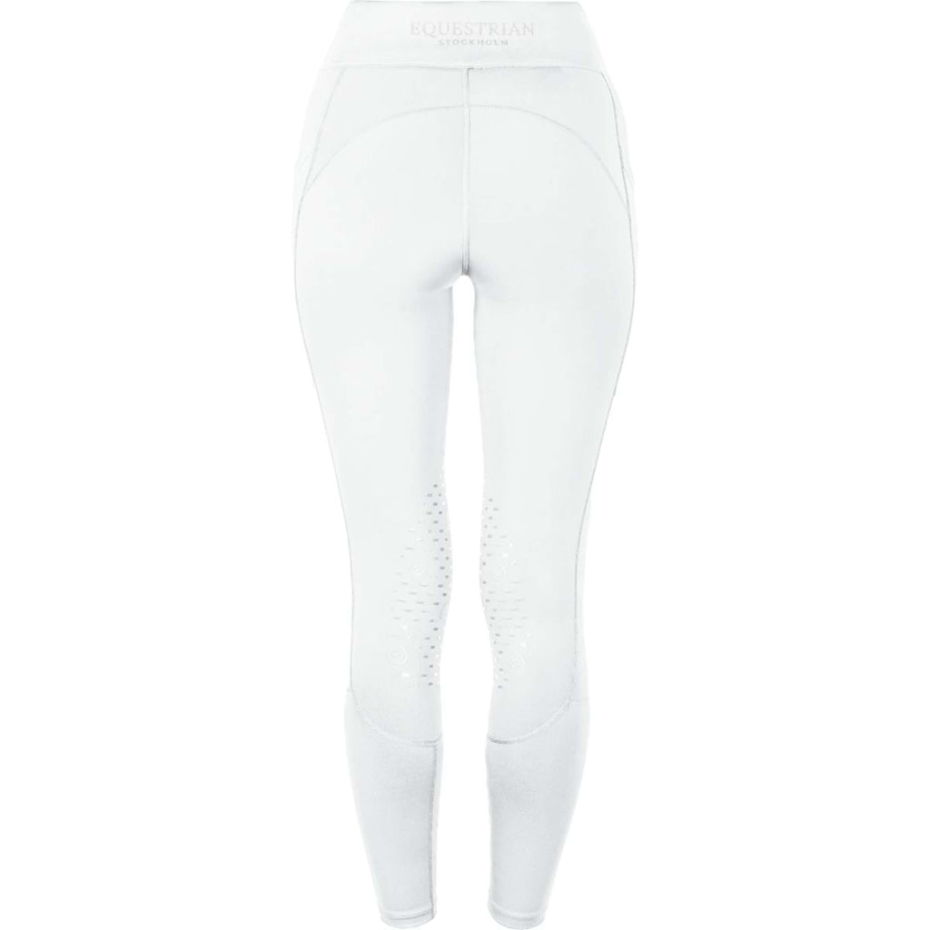 Equestrian Stockholm Riding Legging Movement Jump White