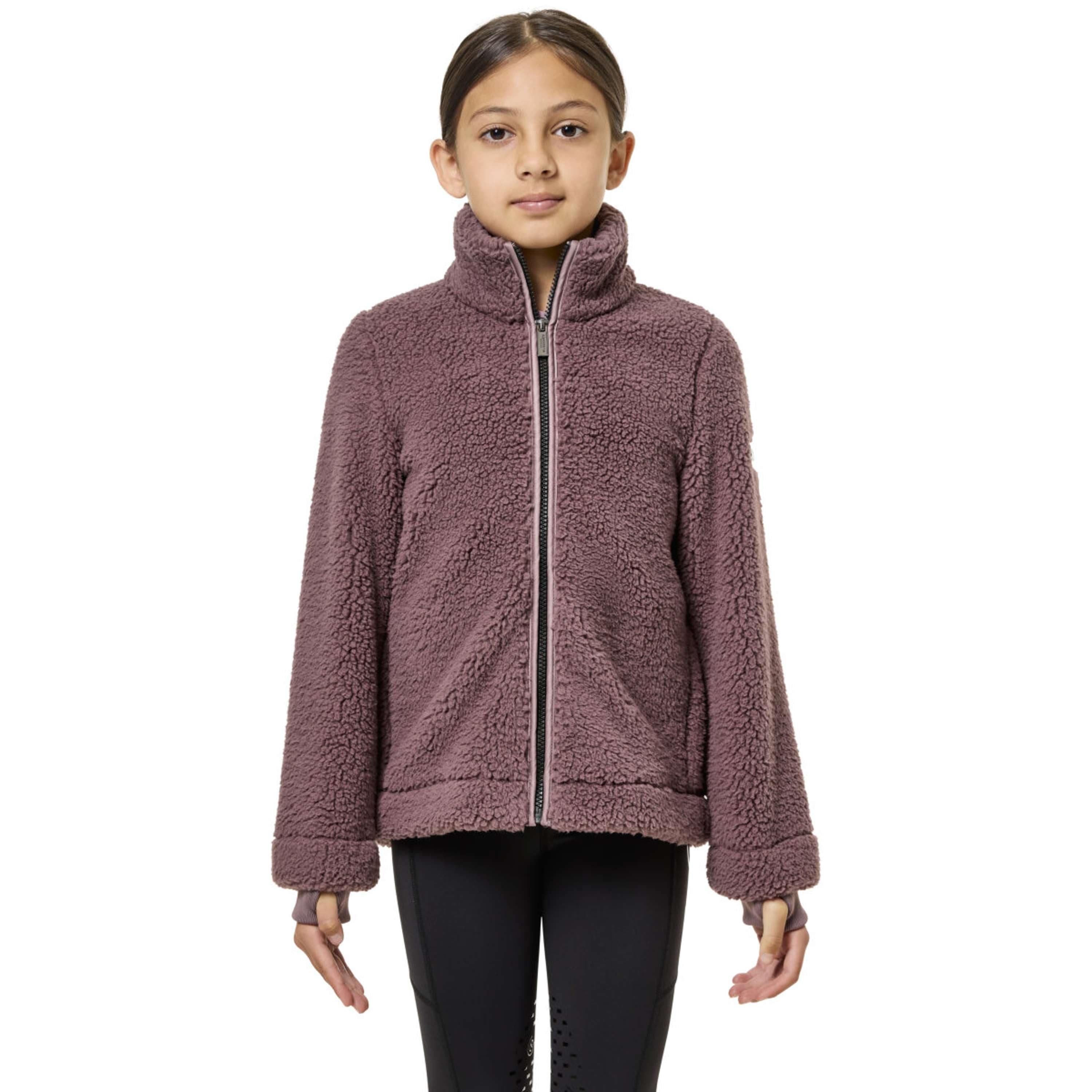 Equestrian Stockholm Fleece Jacket Teddy Young Rider Blush