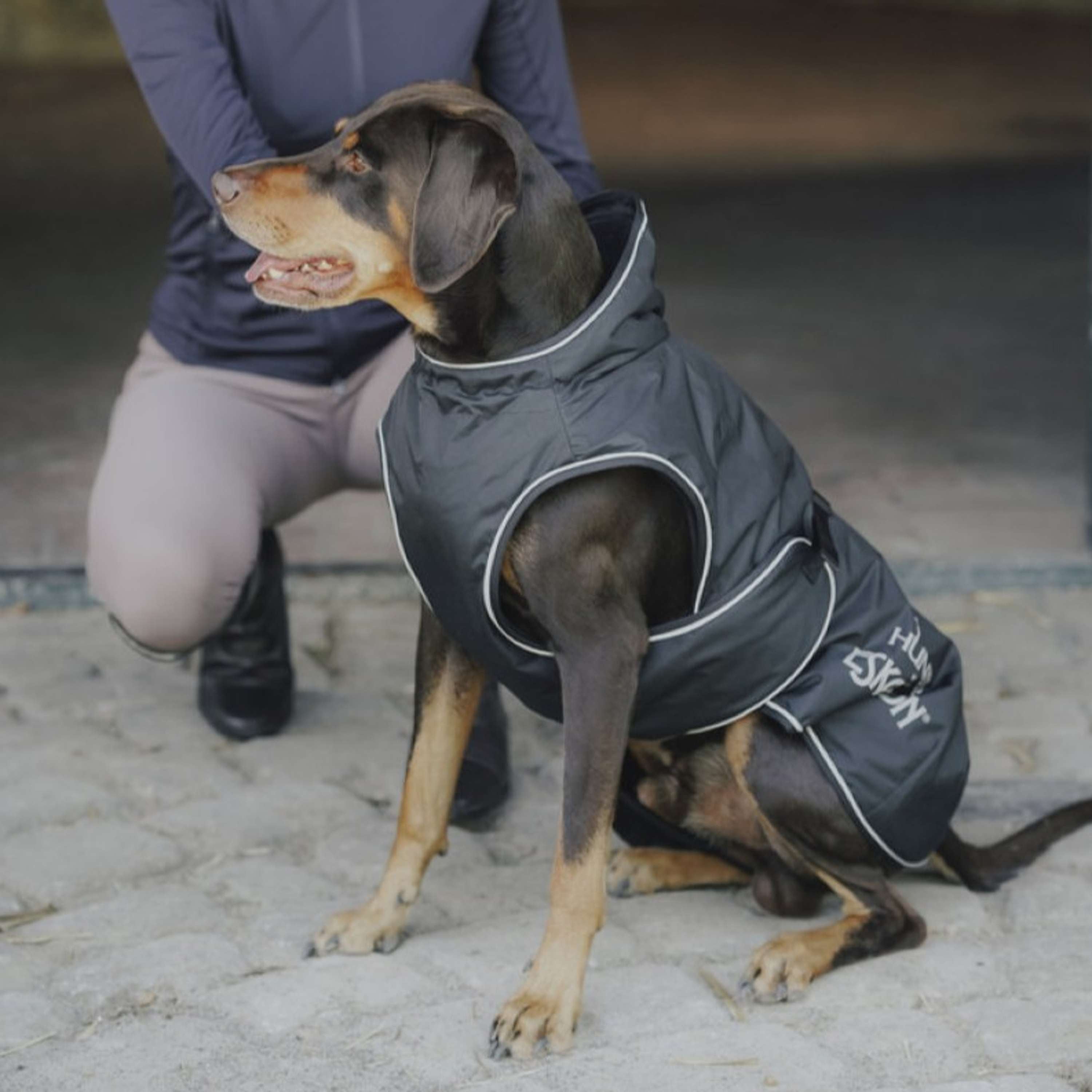 Hunter x Eskadron Dog Winter Coat Vario Black