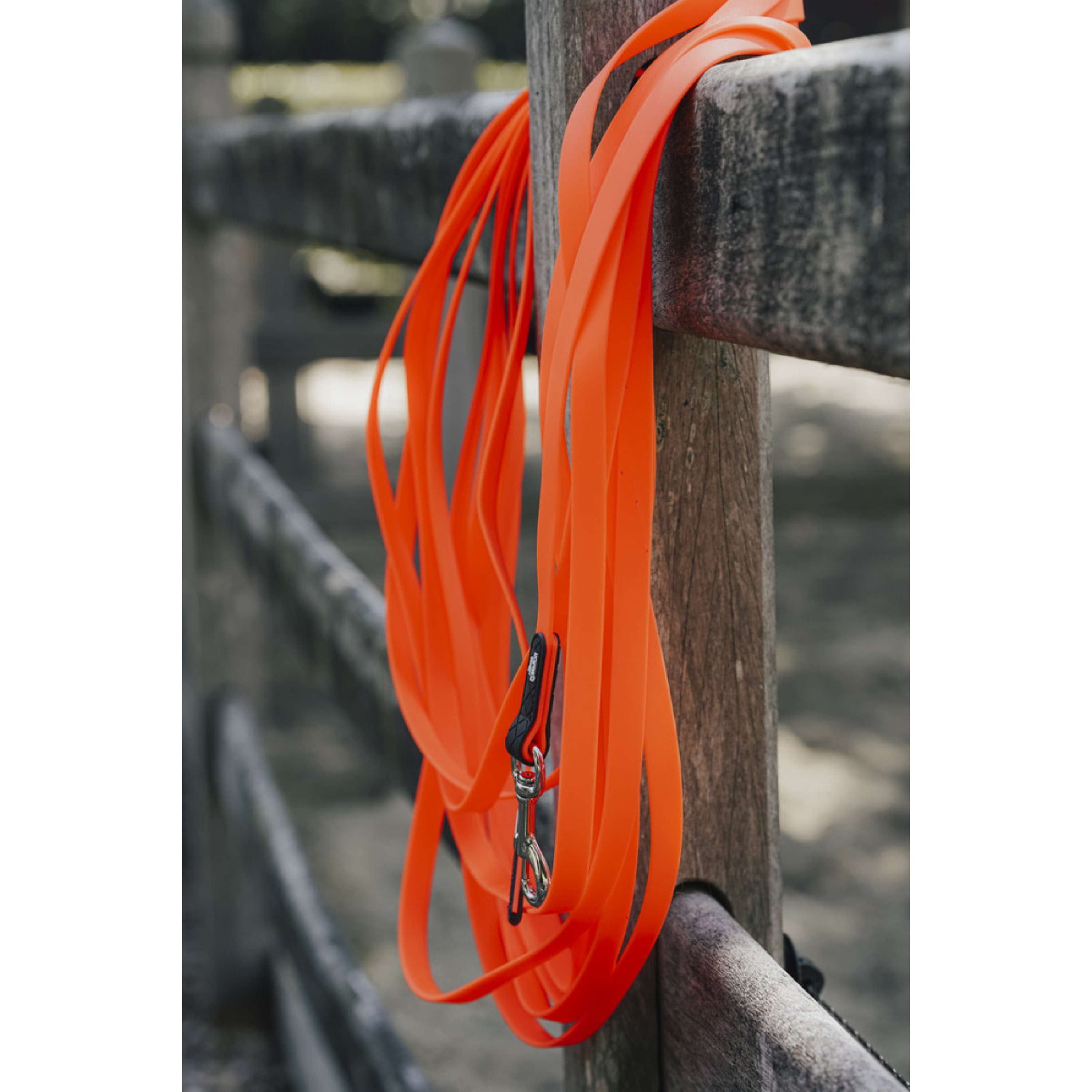 Hunter x Eskadron Dog Leash Spark Tracking Neon Orange