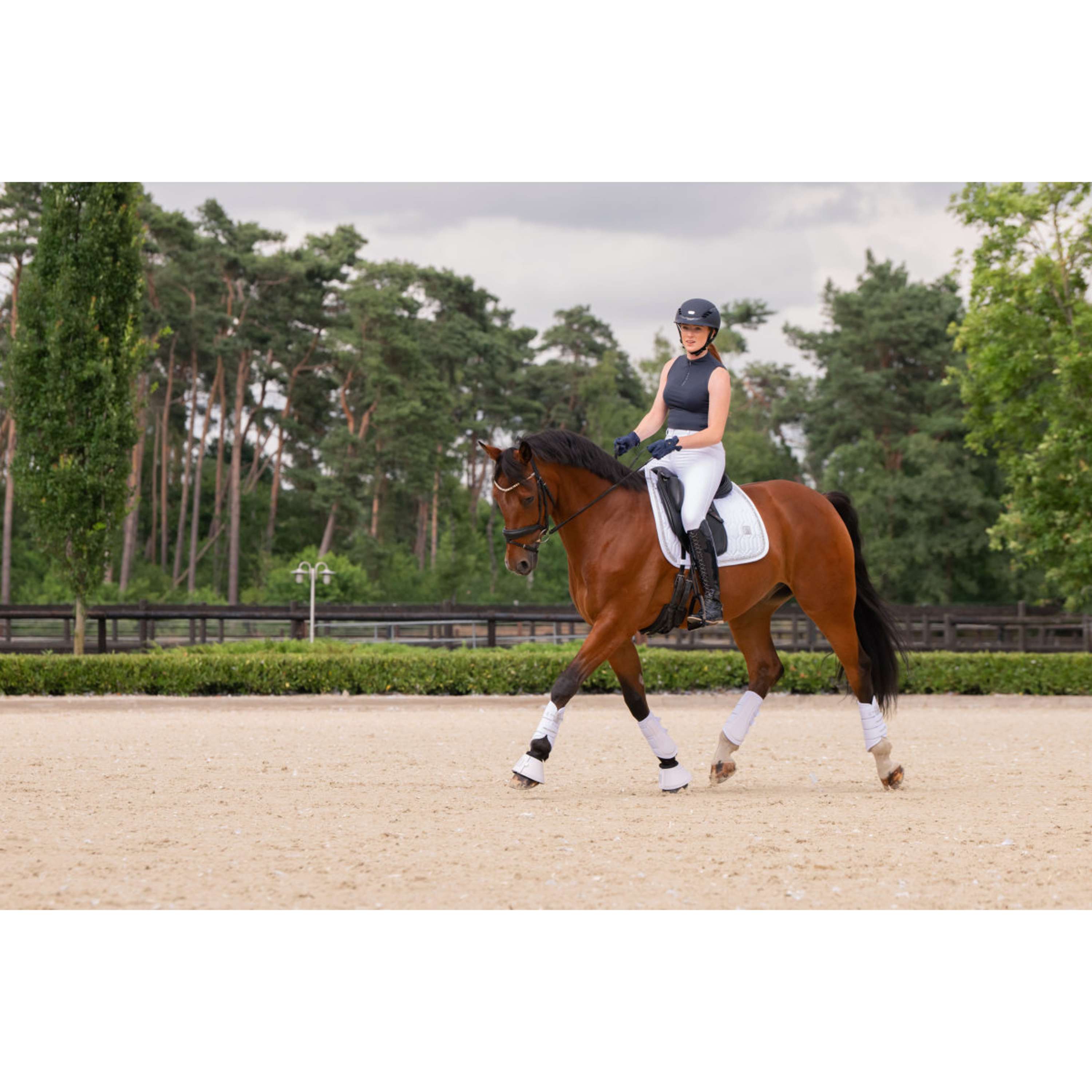 Eskadron Bell Boots Classic Sports Softslate White