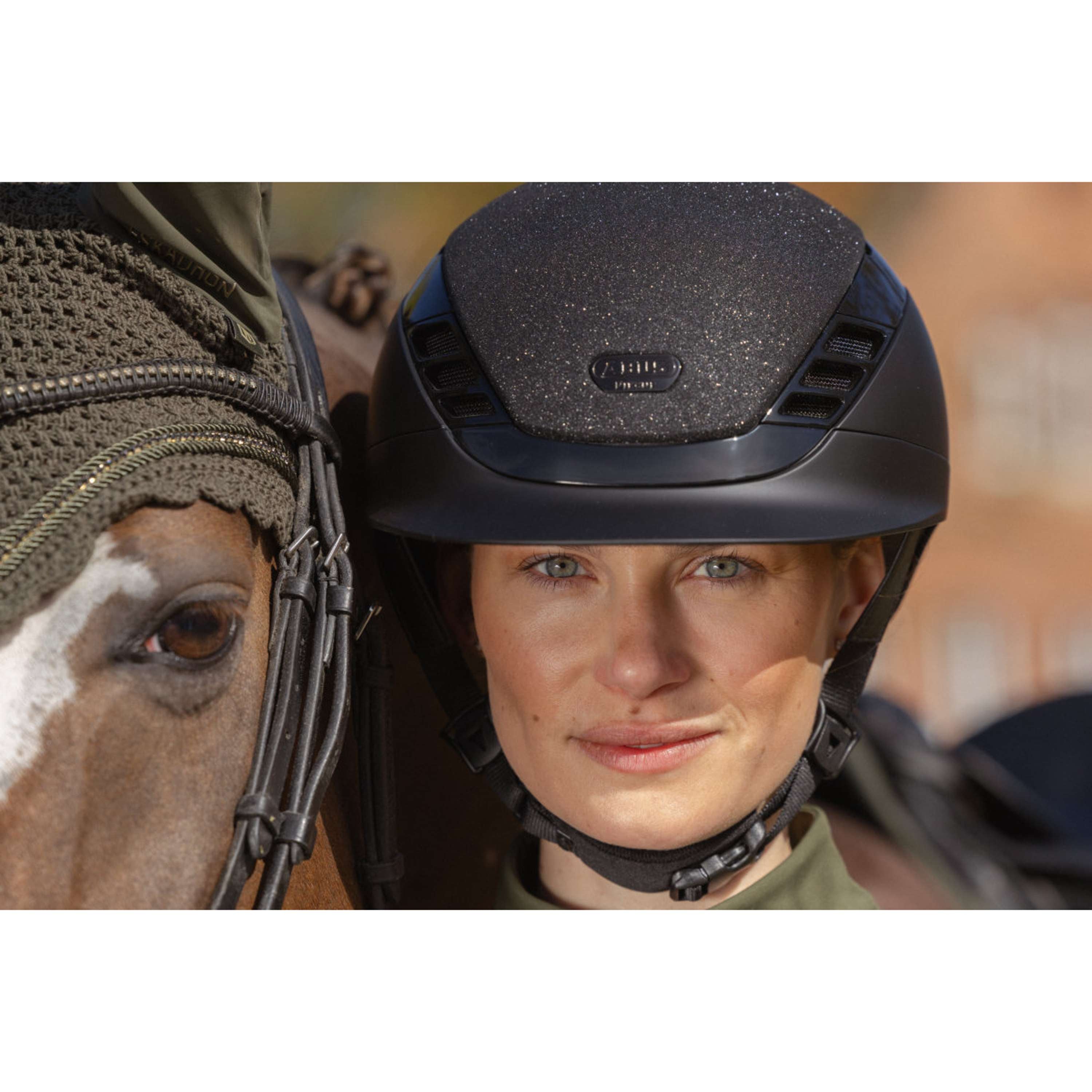 Eskadron Ear Bonnet Heritage Crystal Deep Moss