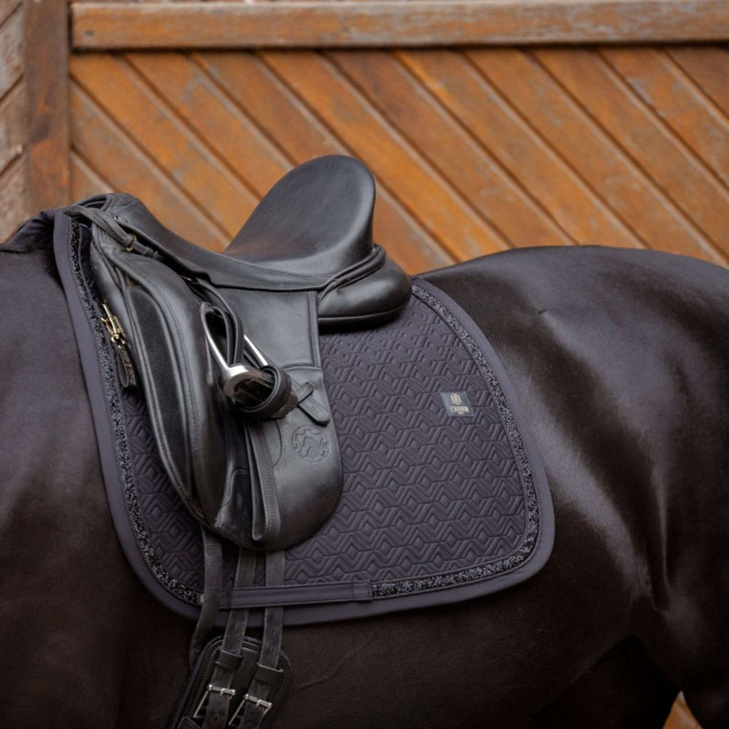 Eskadron Saddlepad Heritage Pro Soft Jewel Dressage Black