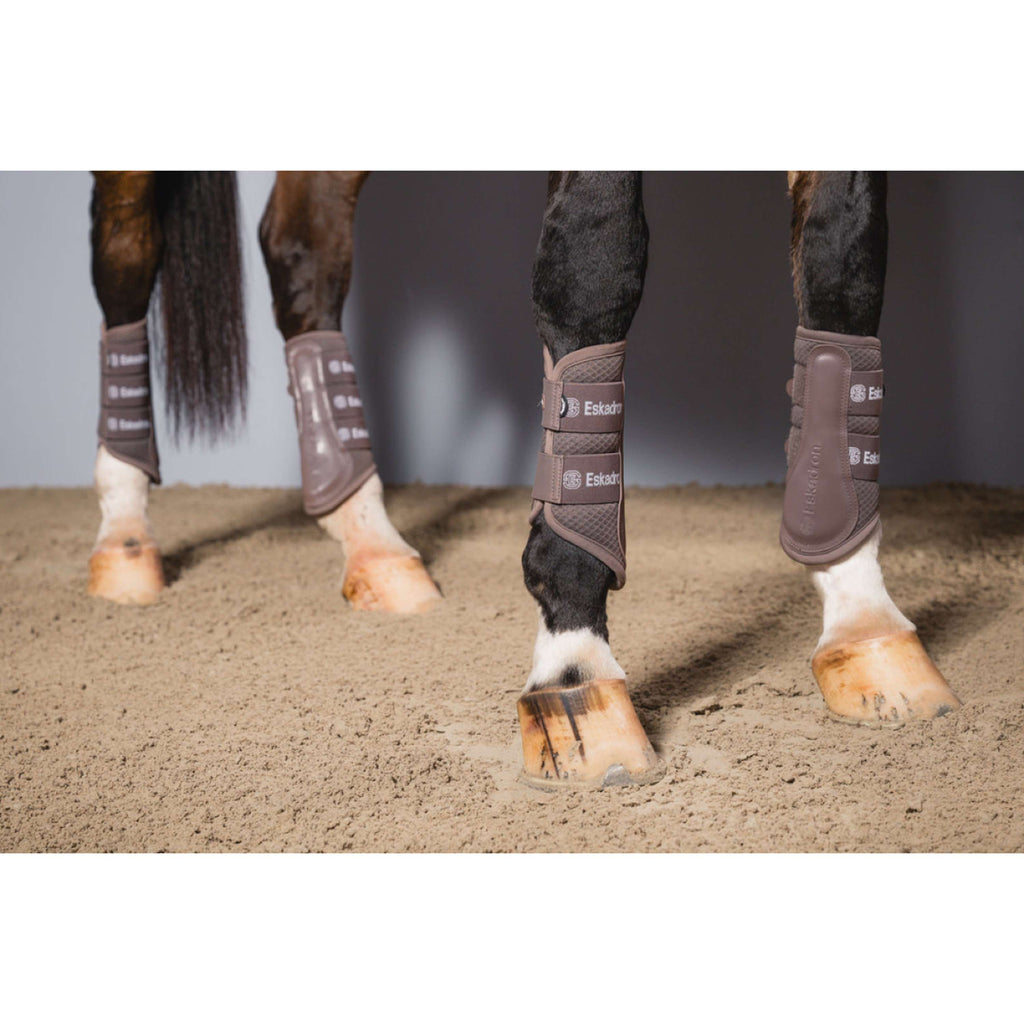 Eskadron Leg Protectors Dynamics Mesh Powdertaupe