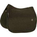 Eskadron Saddlepad Heritage Sparkle Crystal Dressage Deep Moss