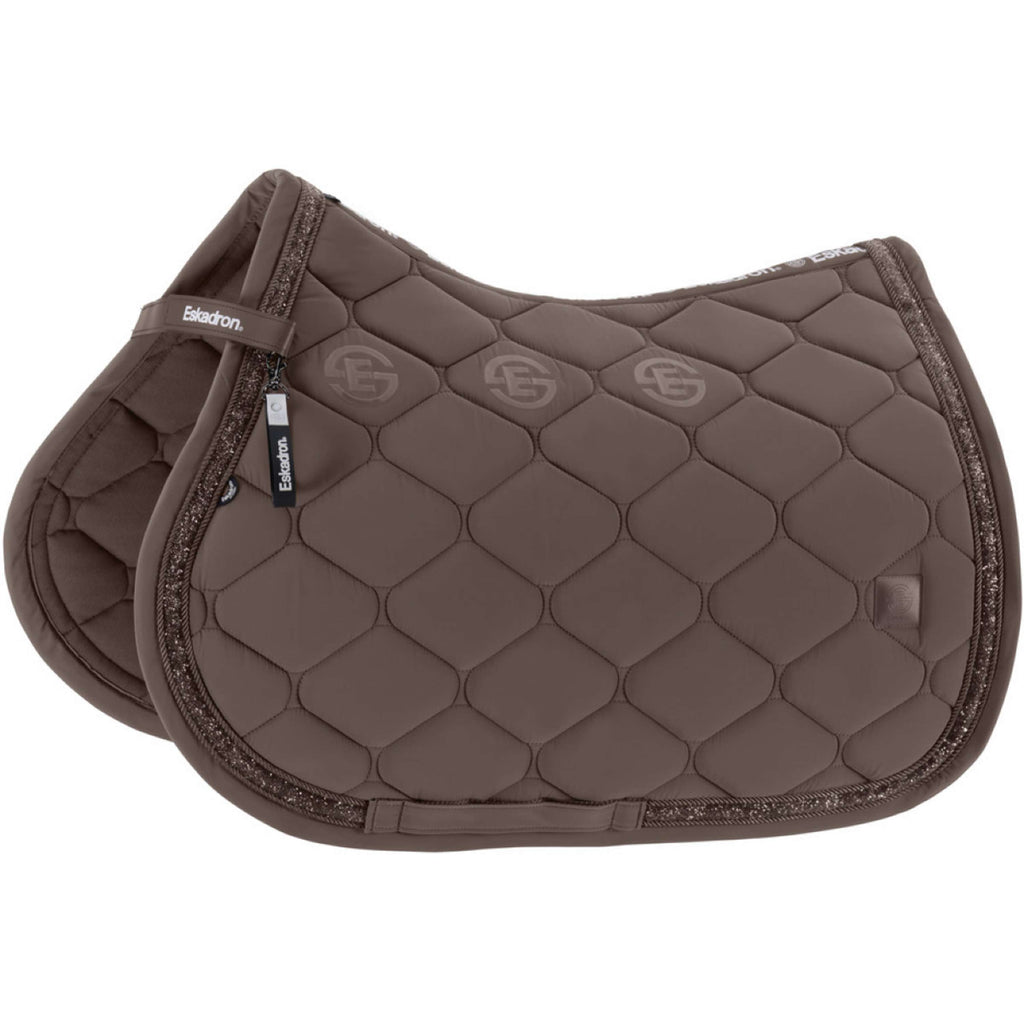 Eskadron Saddlepad Dynamics Silk Jewel All Purpose Powdertaupe