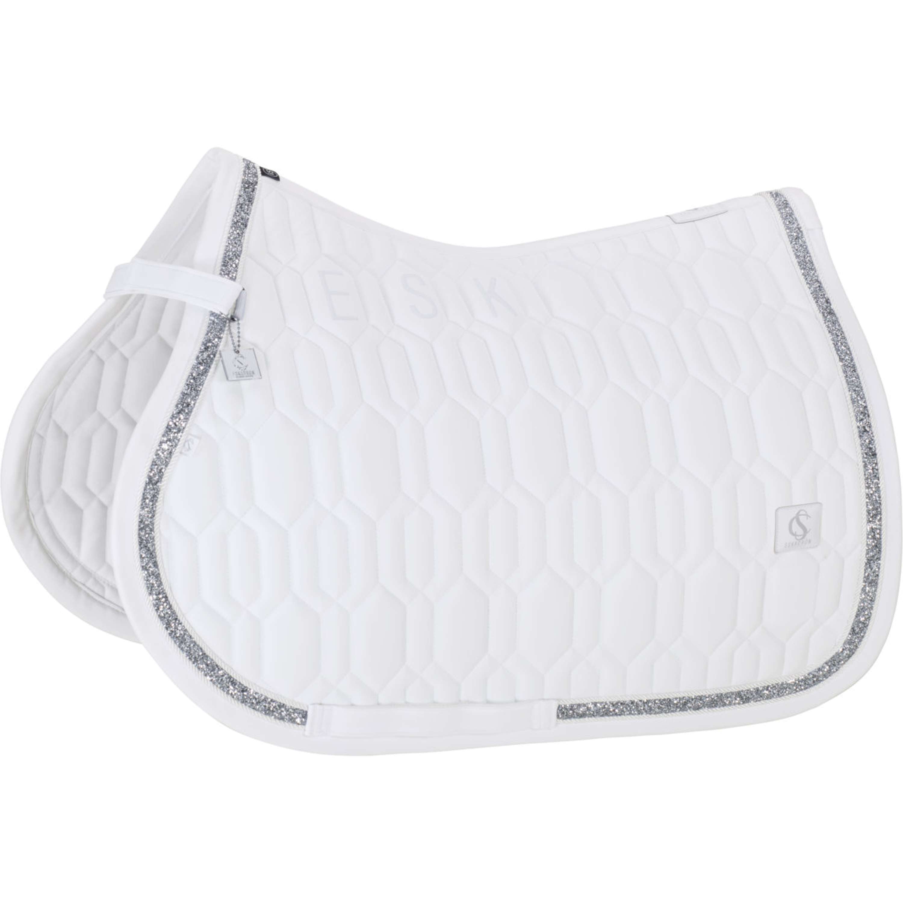 Eskadron Saddlepad Classic Sports Softshell Jewel General Purpose White
