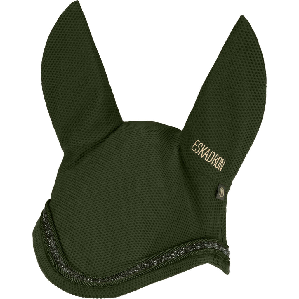 Eskadron Ear Bonnet Heritage Dynair Mesh Sport Jewel Deep Moss
