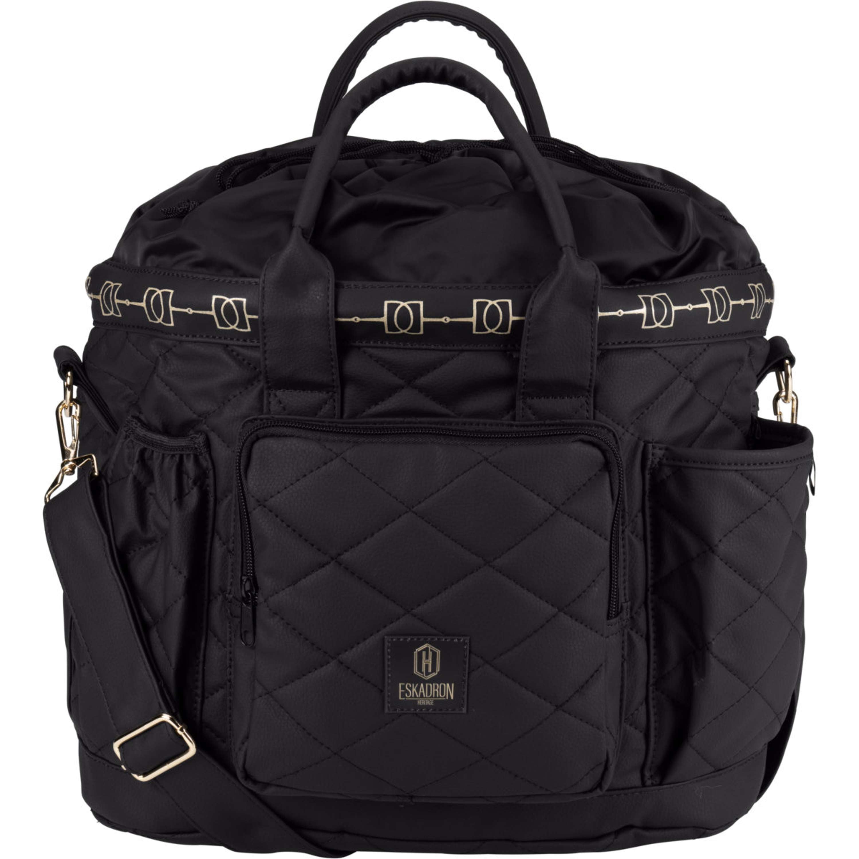 Eskadron Grooming Bag Heritage Faux Leather Black