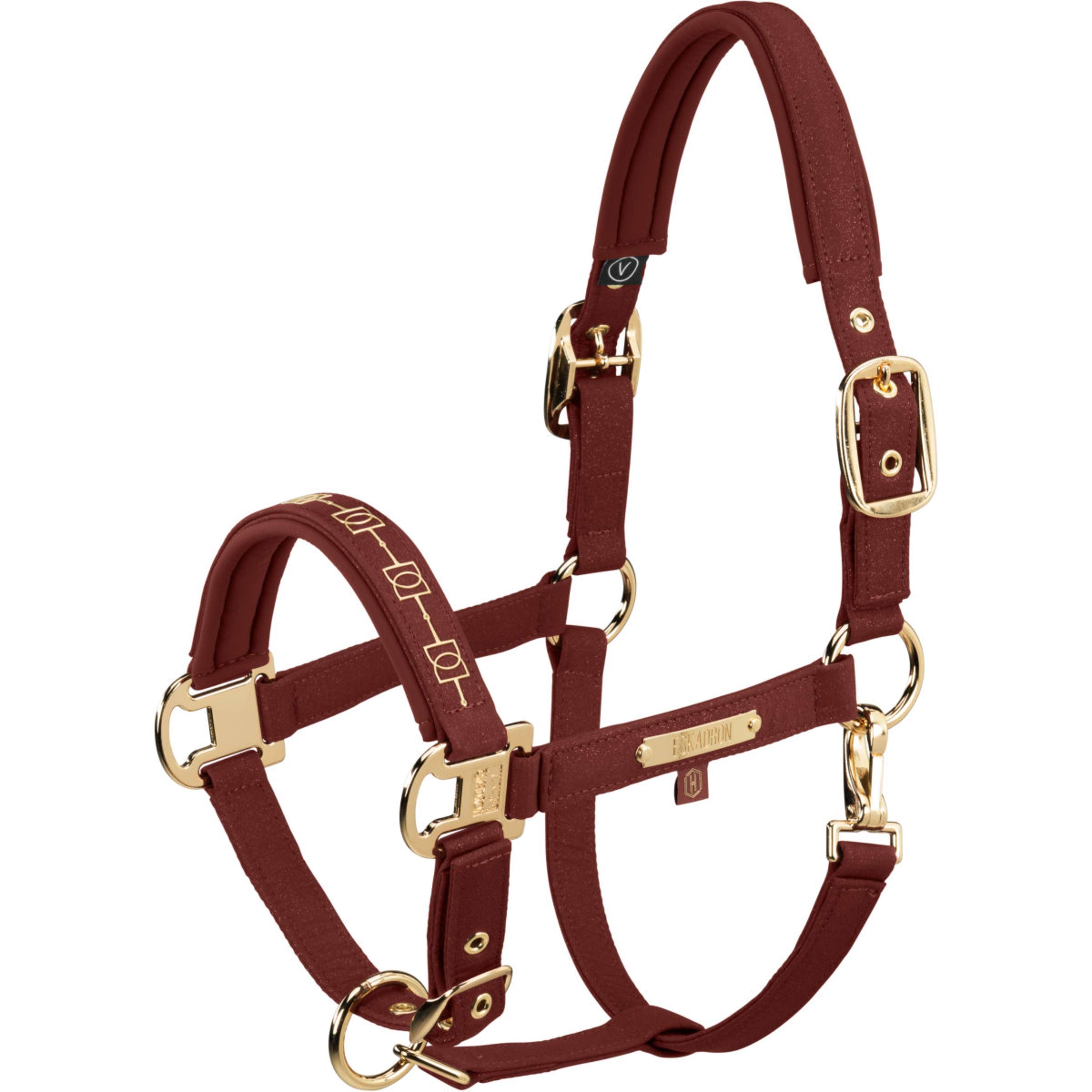 Eskadron Halter Heritage Sparkle Double Pin Merlot