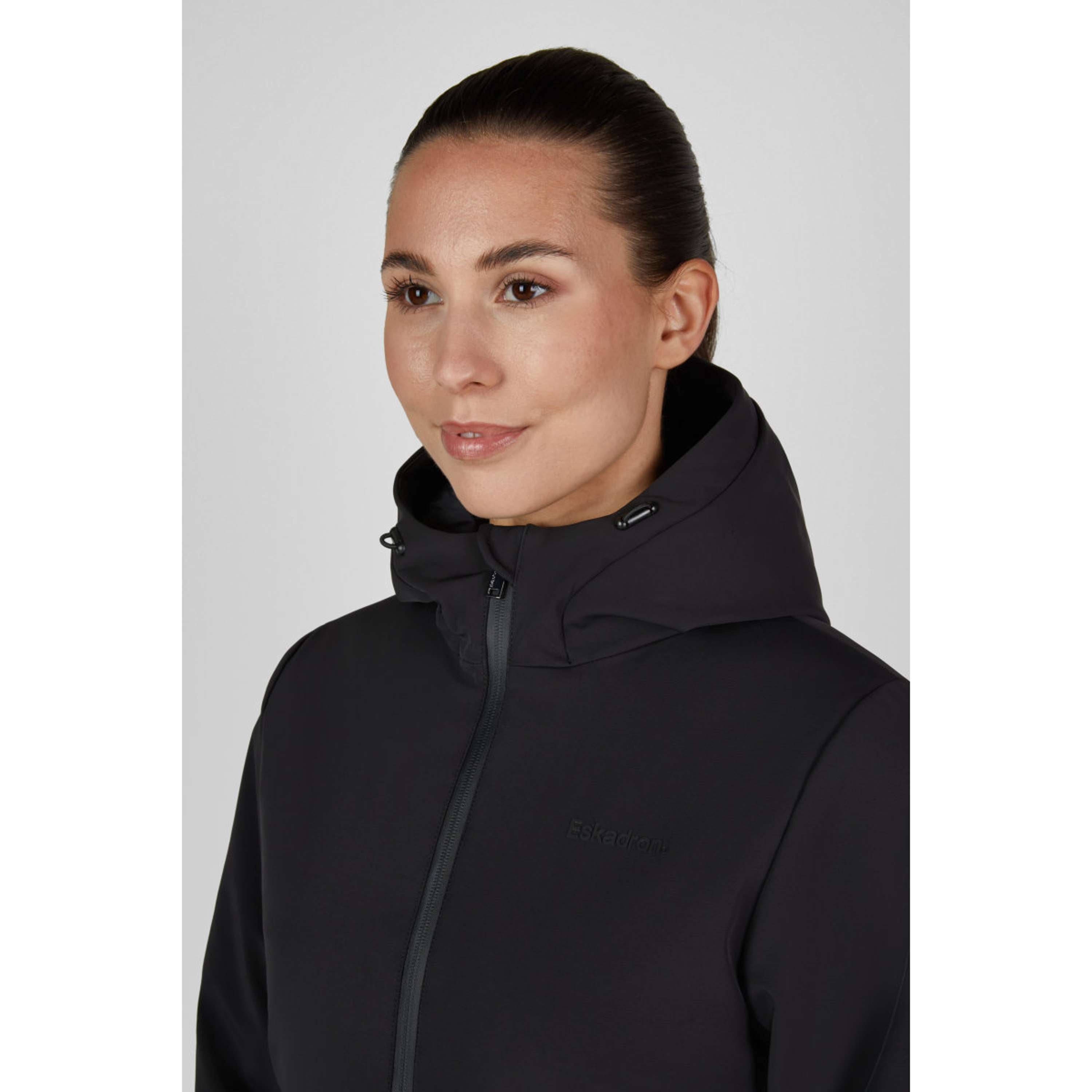 Eskadron Softshell Coat Heritage Zip-Jacket Black