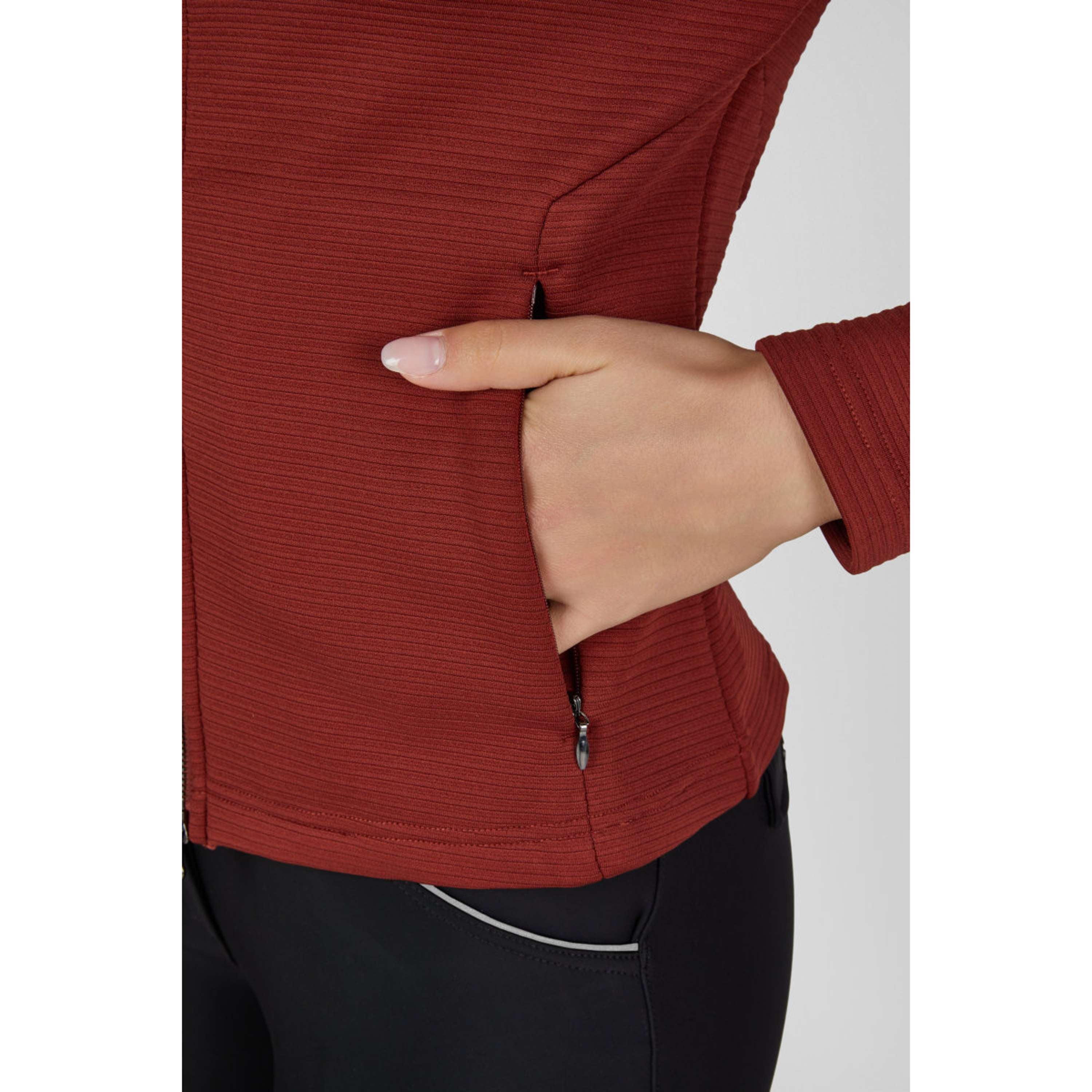 Eskadron Zip-Hoodie Heritage Merlot