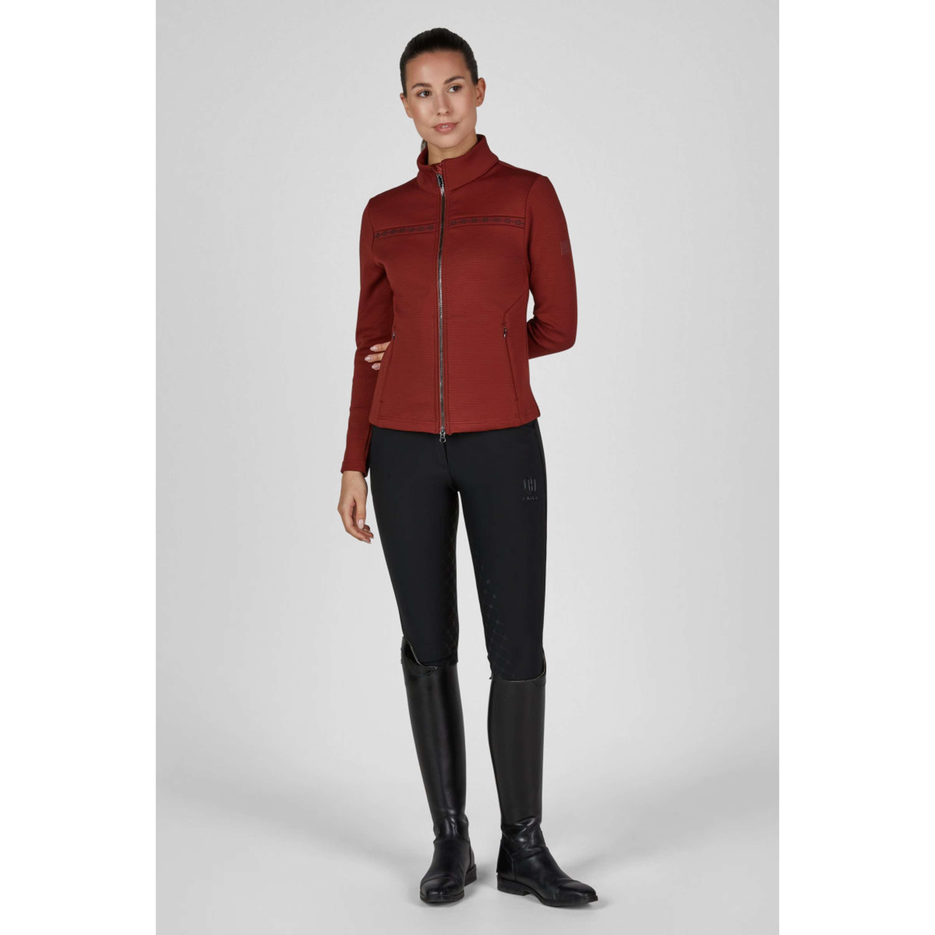 Eskadron Zip-Hoodie Heritage Merlot