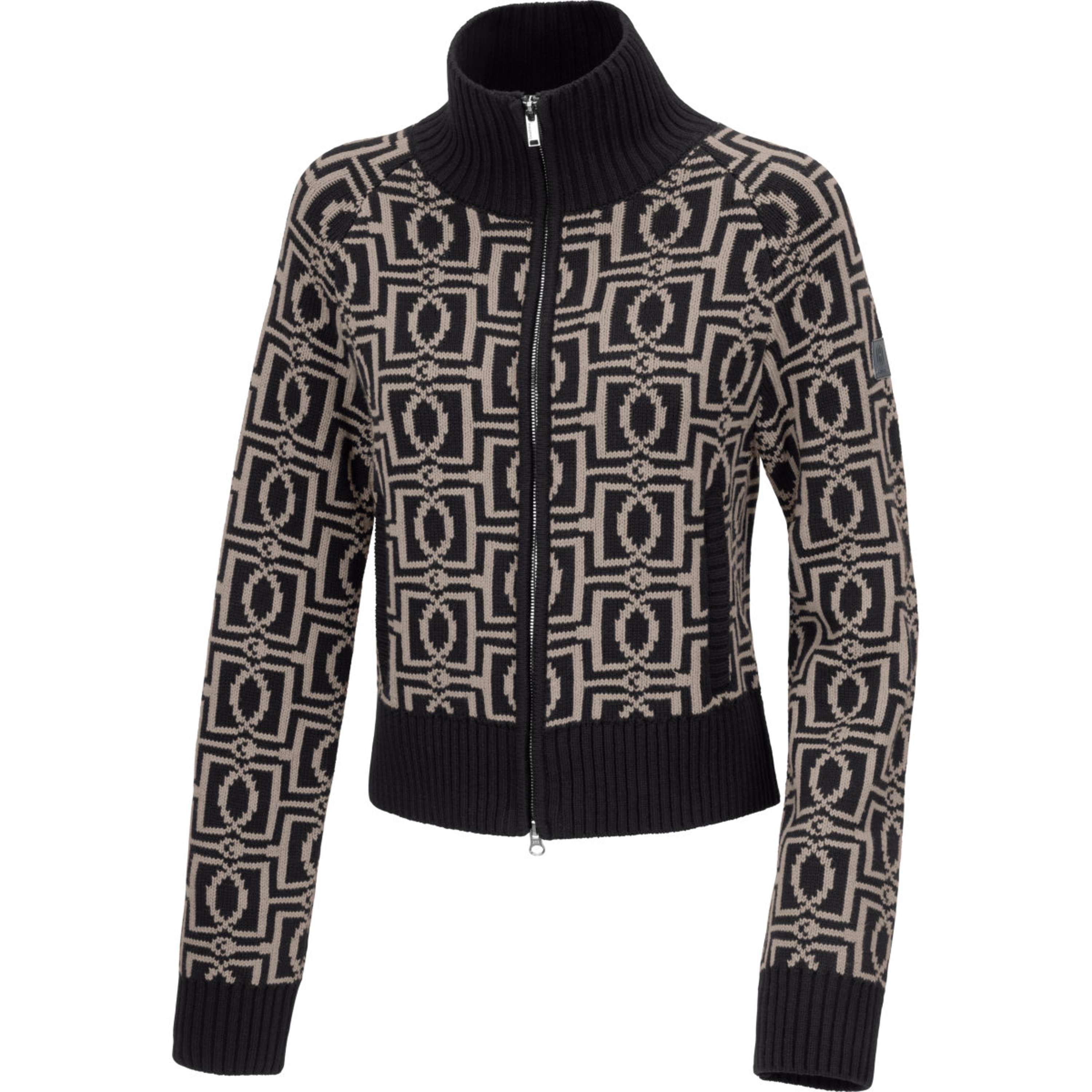 Eskadron Zip-Hoodie Heritage Knit-Zip Black