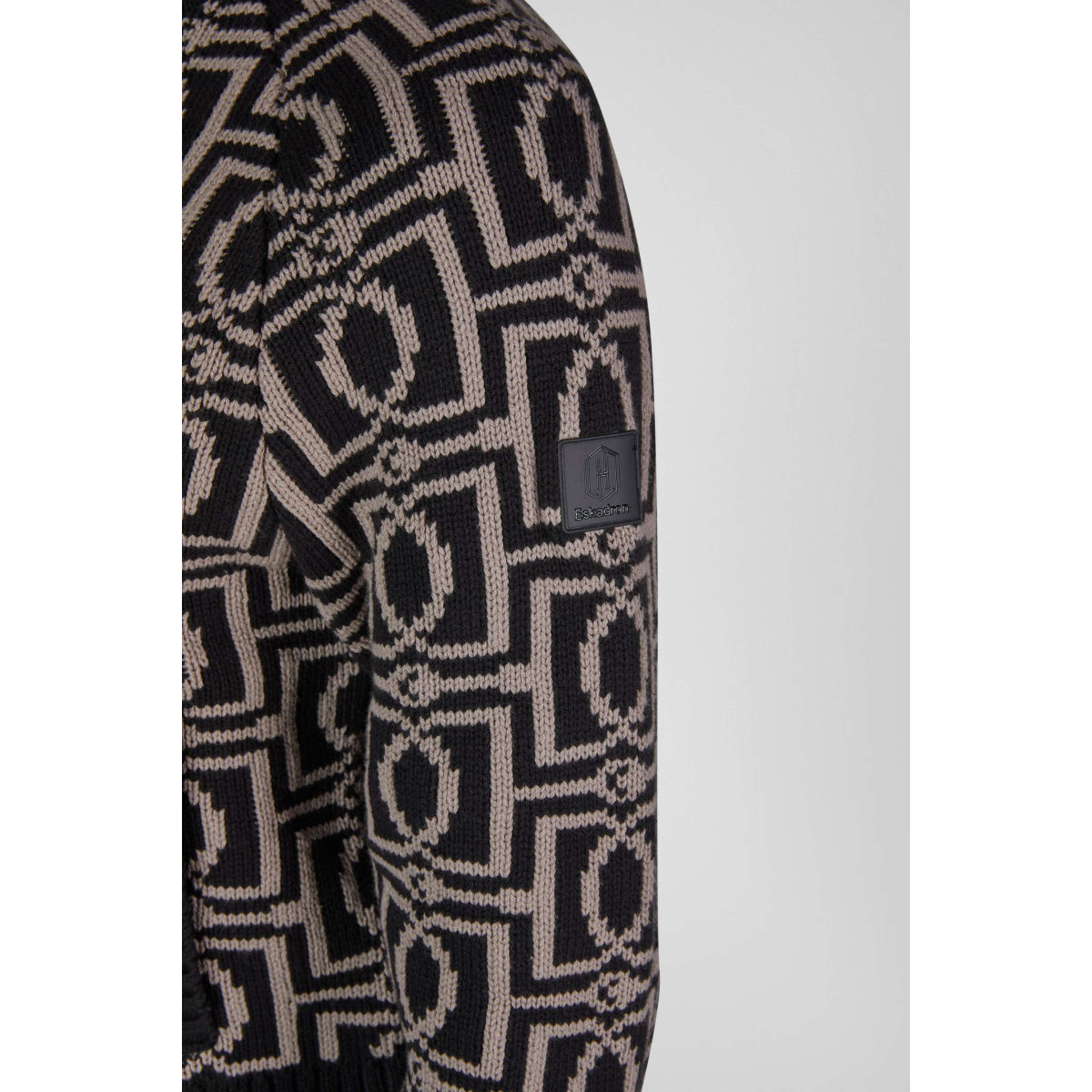 Eskadron Zip-Hoodie Heritage Knit-Zip Black