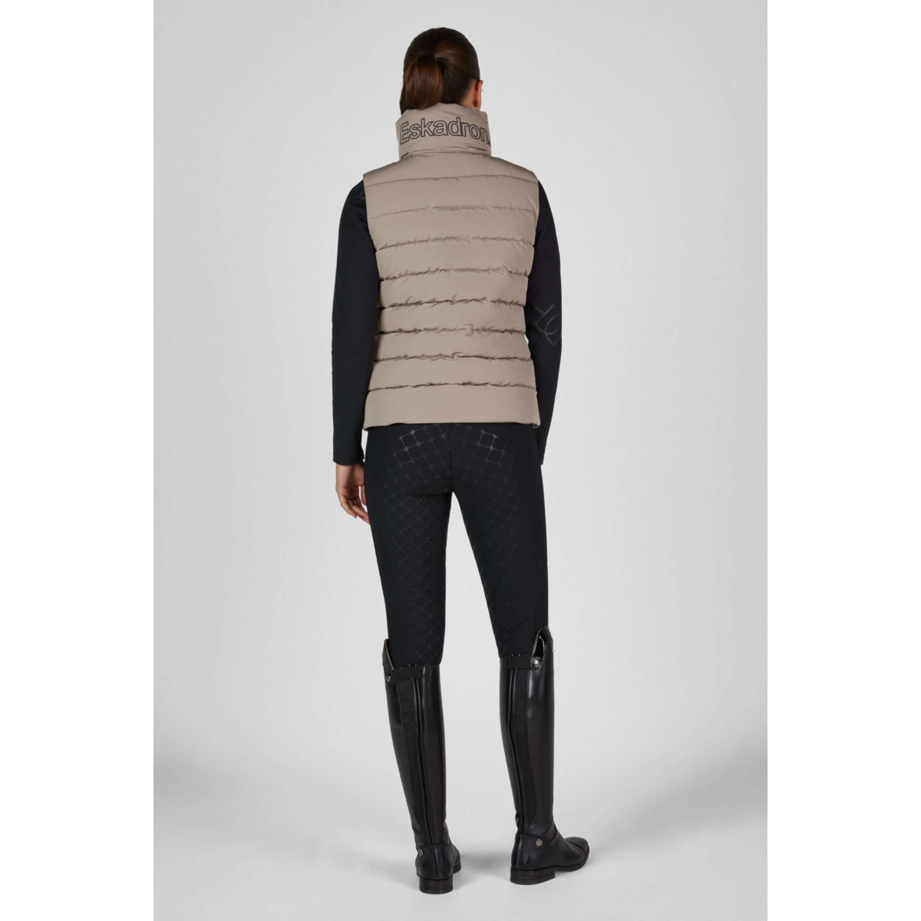 Eskadron Bodywarmer Heritage Quilt Waistcoat Ash
