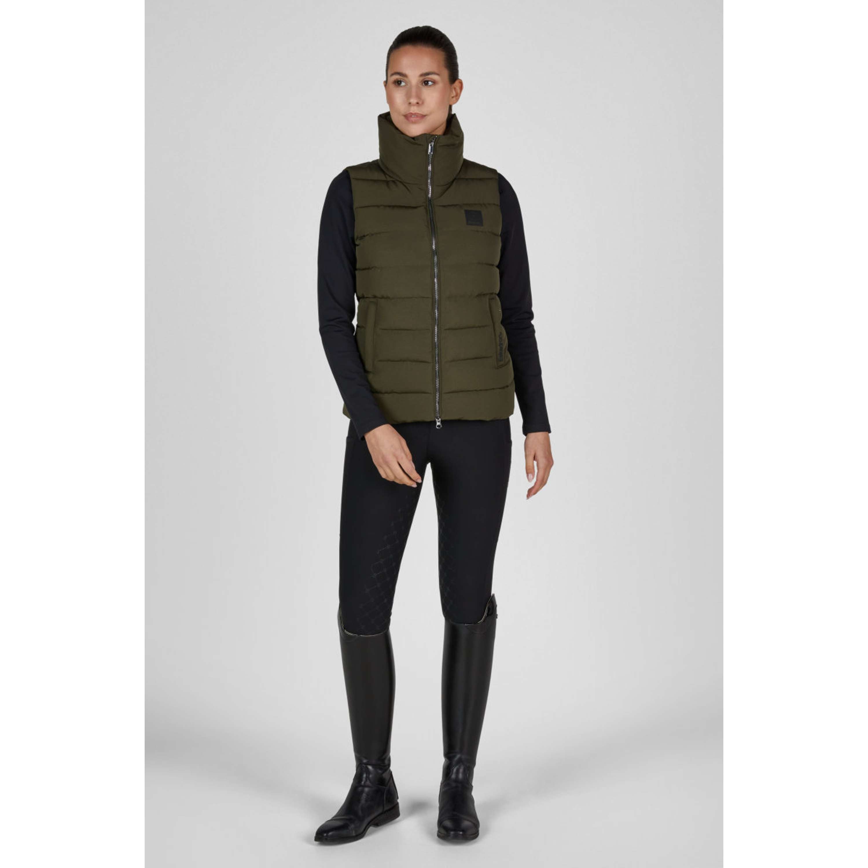 Eskadron Bodywarmer Heritage Quilt Waistcoat Deep Moss
