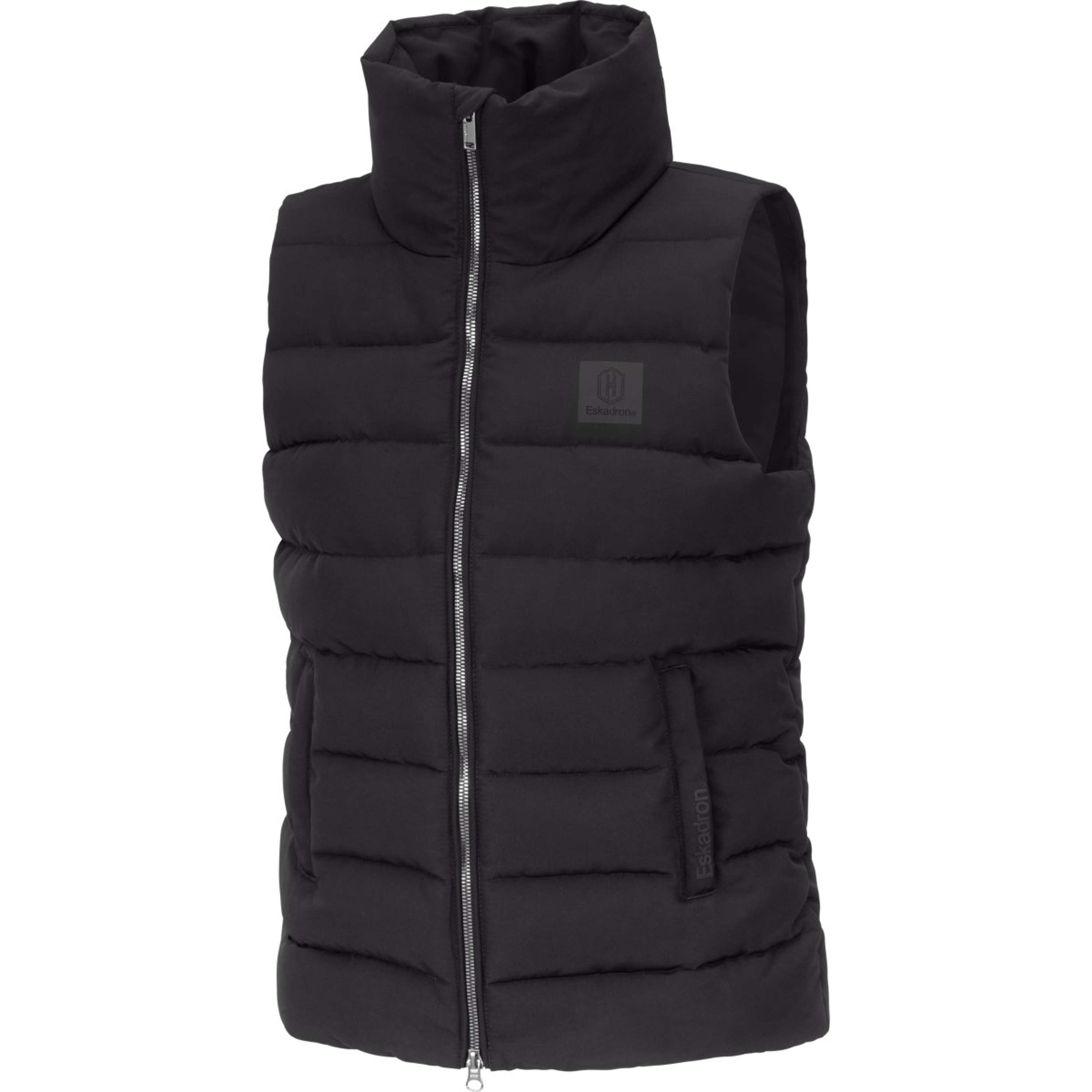 Eskadron Bodywarmer Heritage Quilt Waistcoat Black