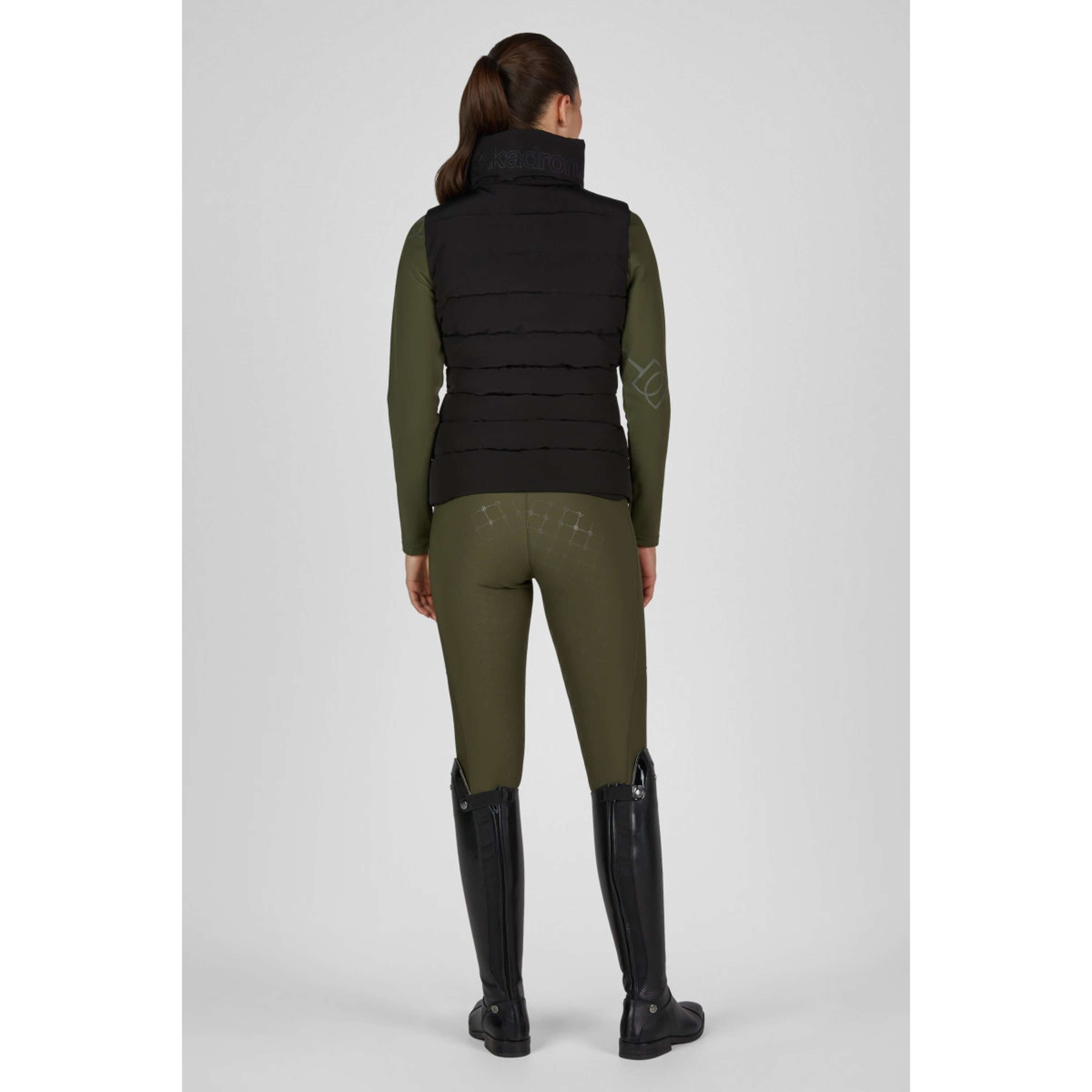 Eskadron Bodywarmer Heritage Quilt Waistcoat Black
