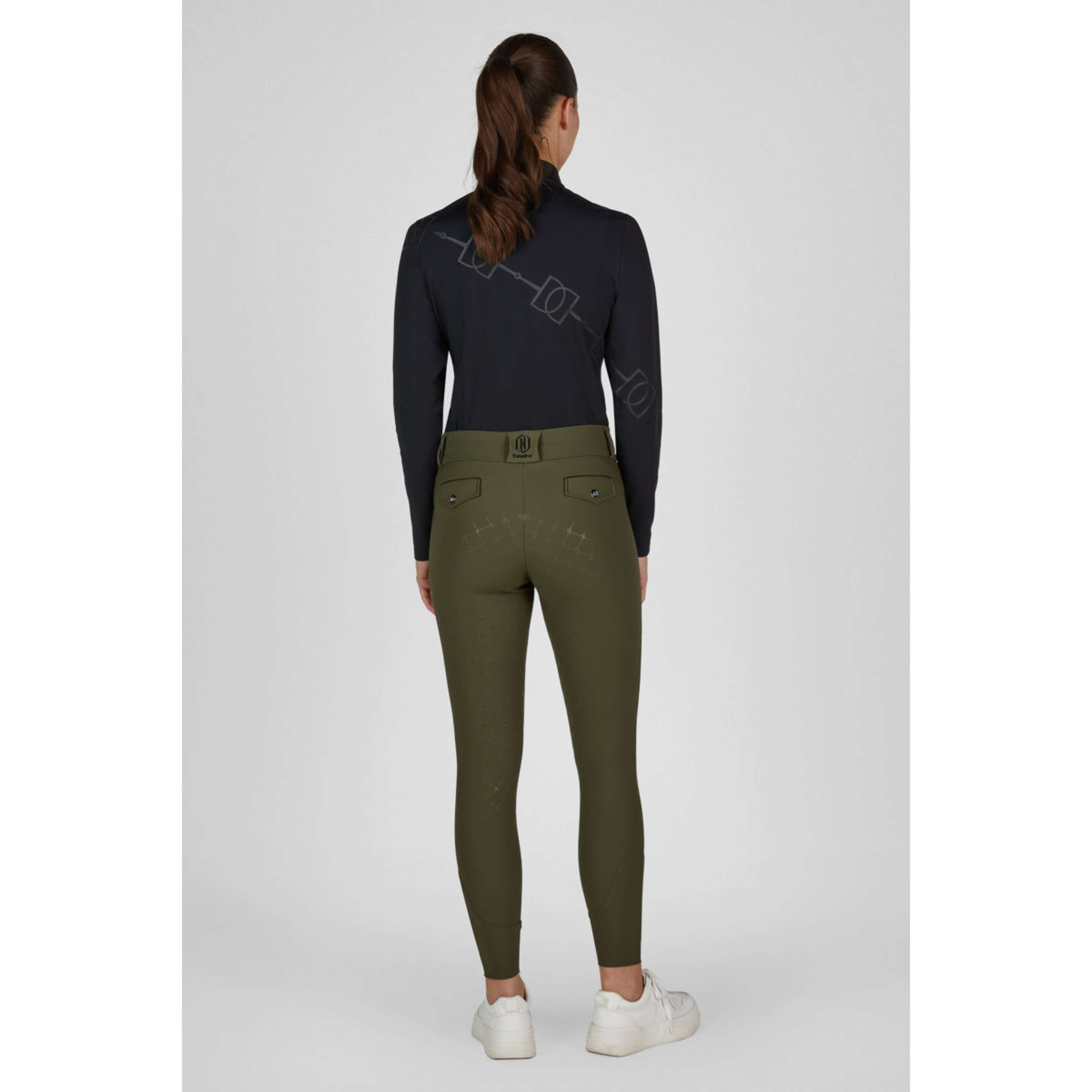Eskadron Breeches Heritage Full Grip Deep Moss