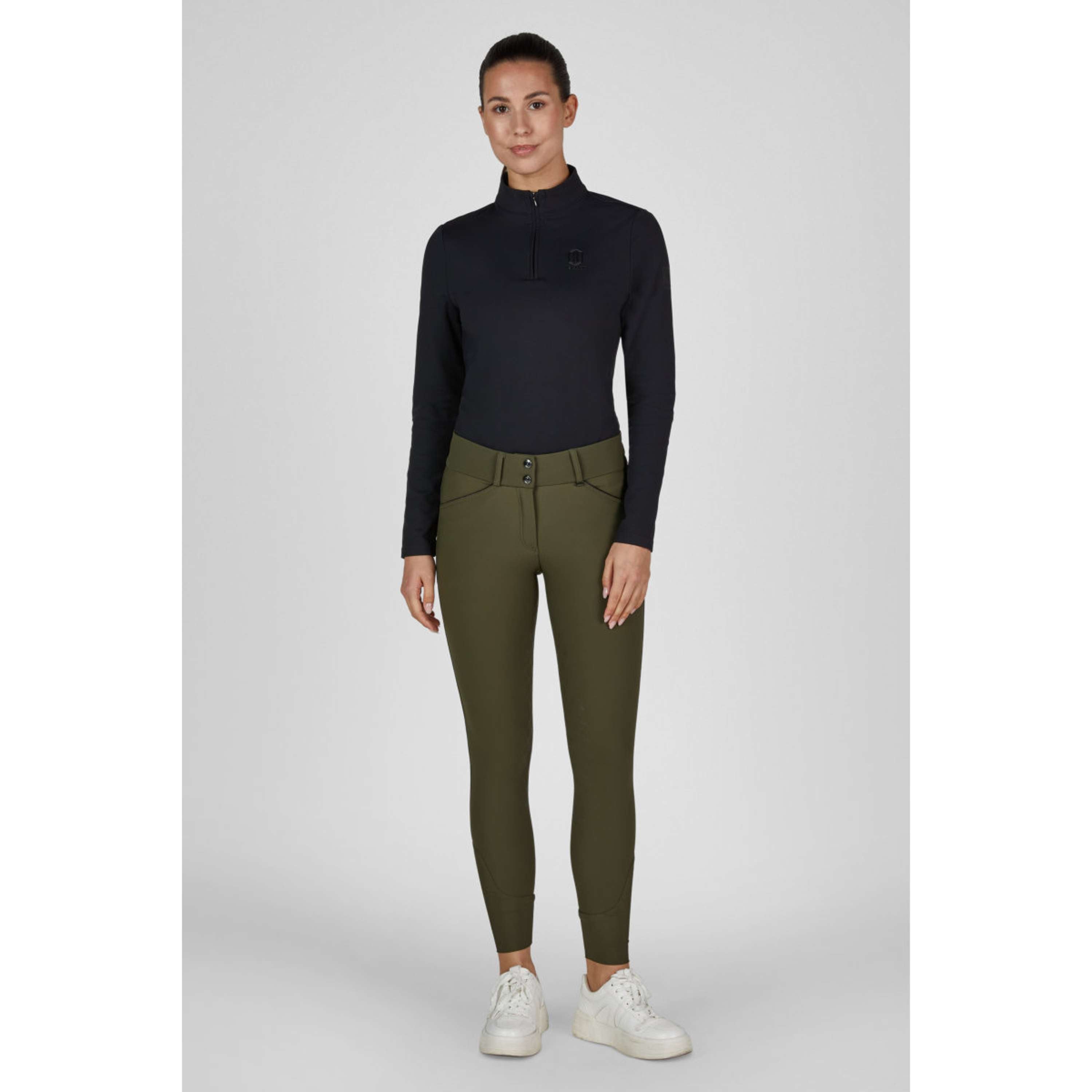Eskadron Breeches Heritage Full Grip Deep Moss