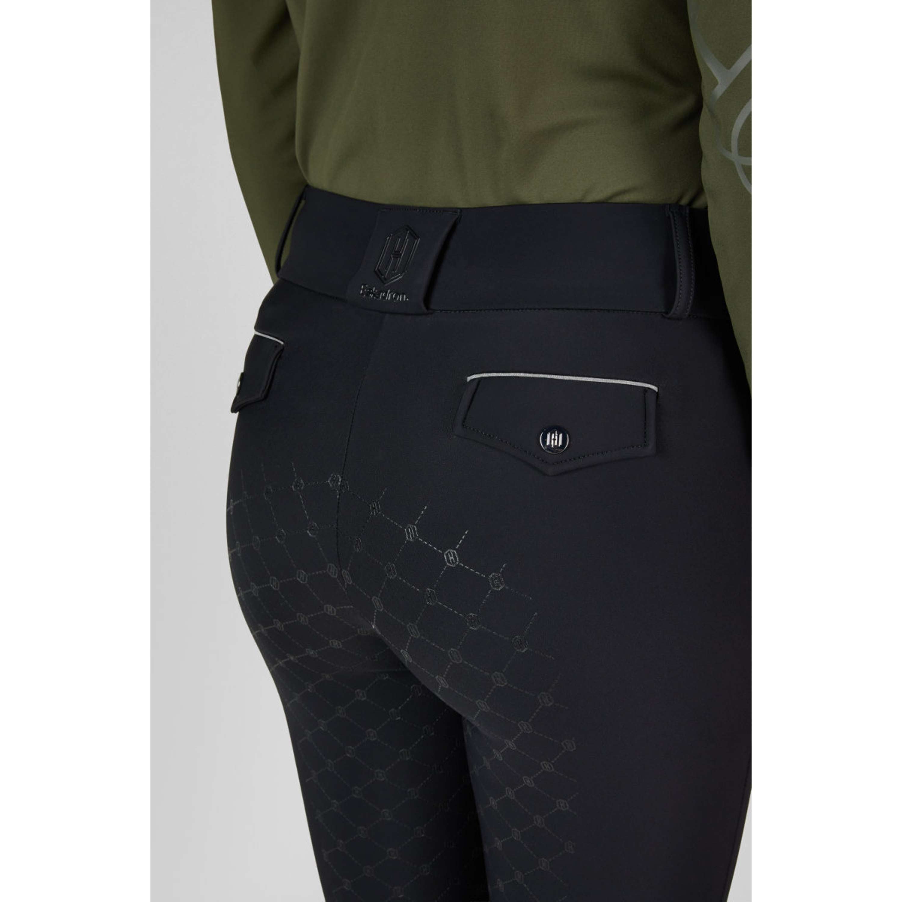 Eskadron Breeches Heritage Full Grip Black
