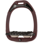 Flex-On Safety Stirrups Green Composite Inclined Ultra Grip Milkshake
