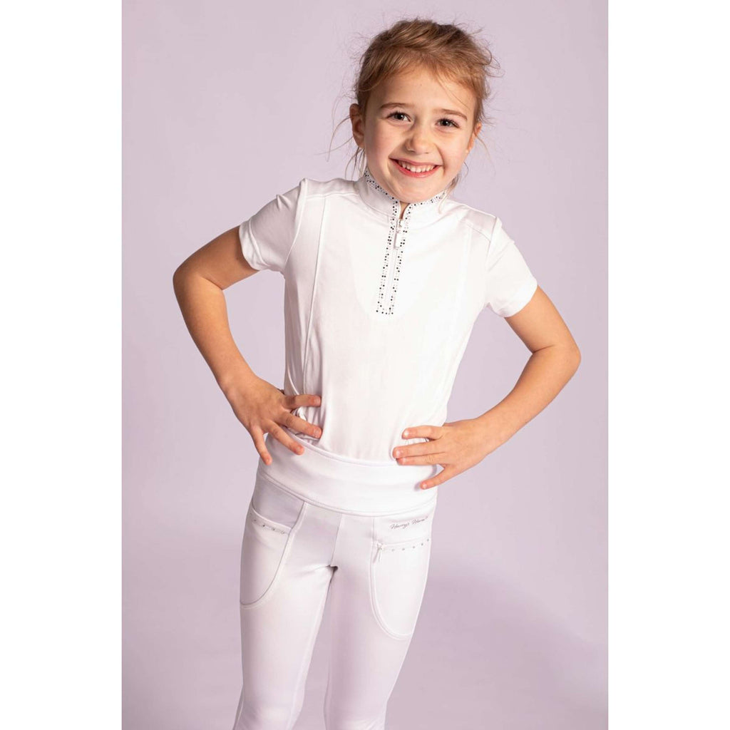 Harry's Horse Riding Legging Equitights Rookie Full Grip White