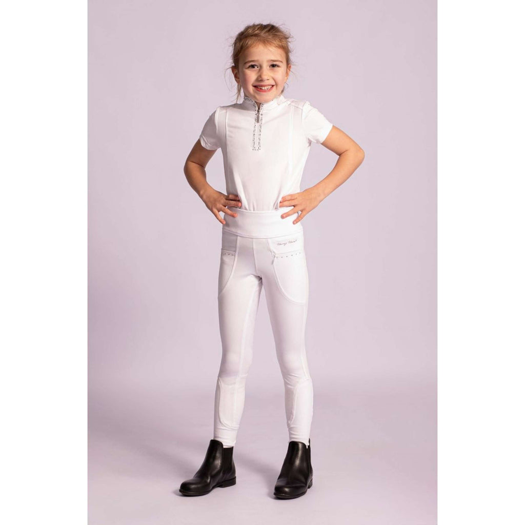 Harry's Horse Riding Legging Equitights Rookie Full Grip White