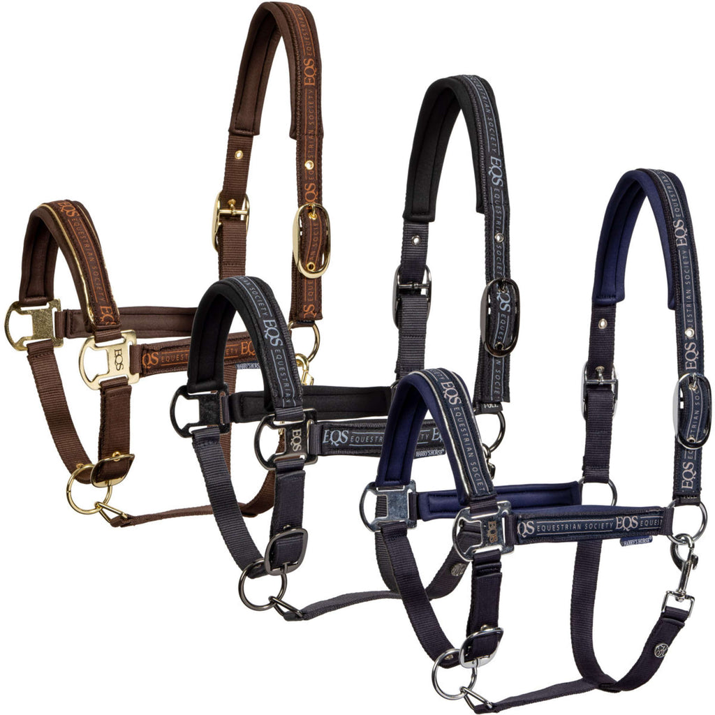 Harry's Horse Halter Set EQS Black-Sand