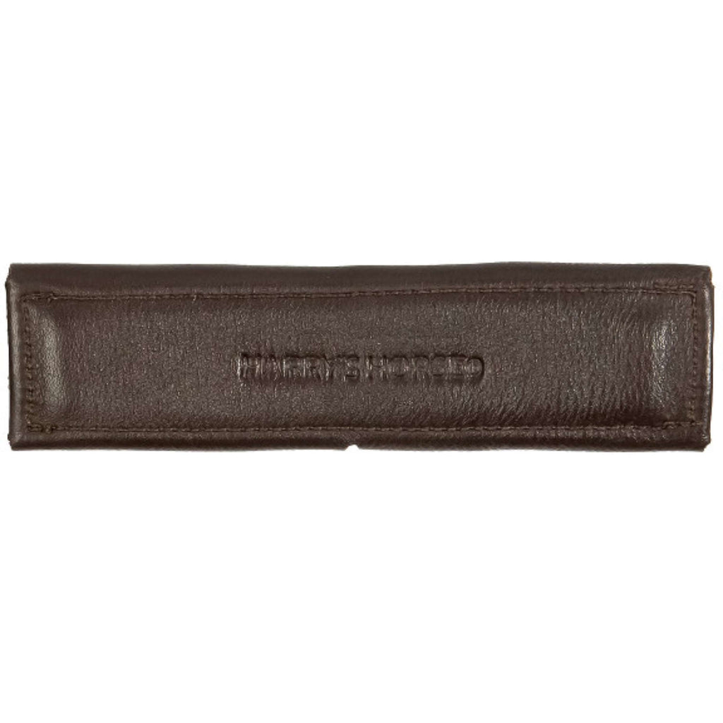 Harry's Horse Curb Chain Protector Soft Leather Brown