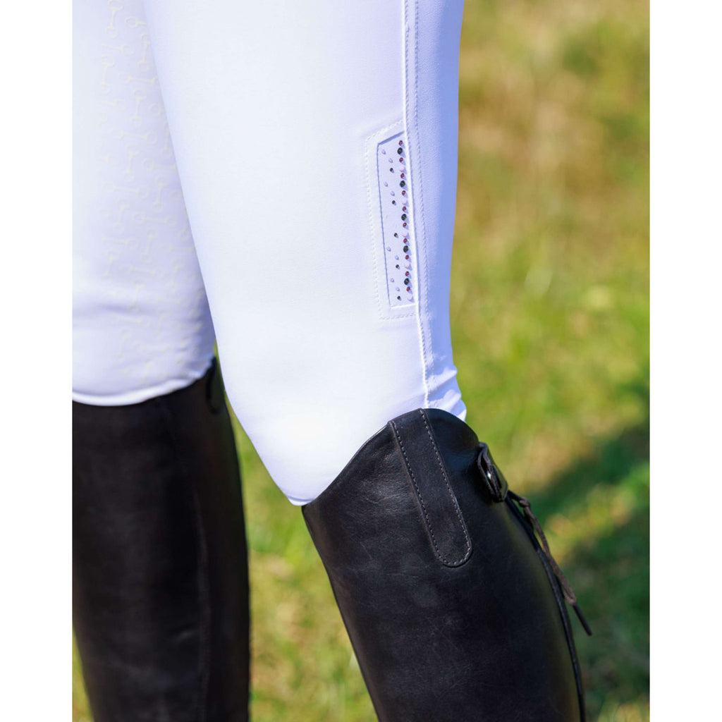 Harry's Horse Breeches Mauve Blush Full Grip White